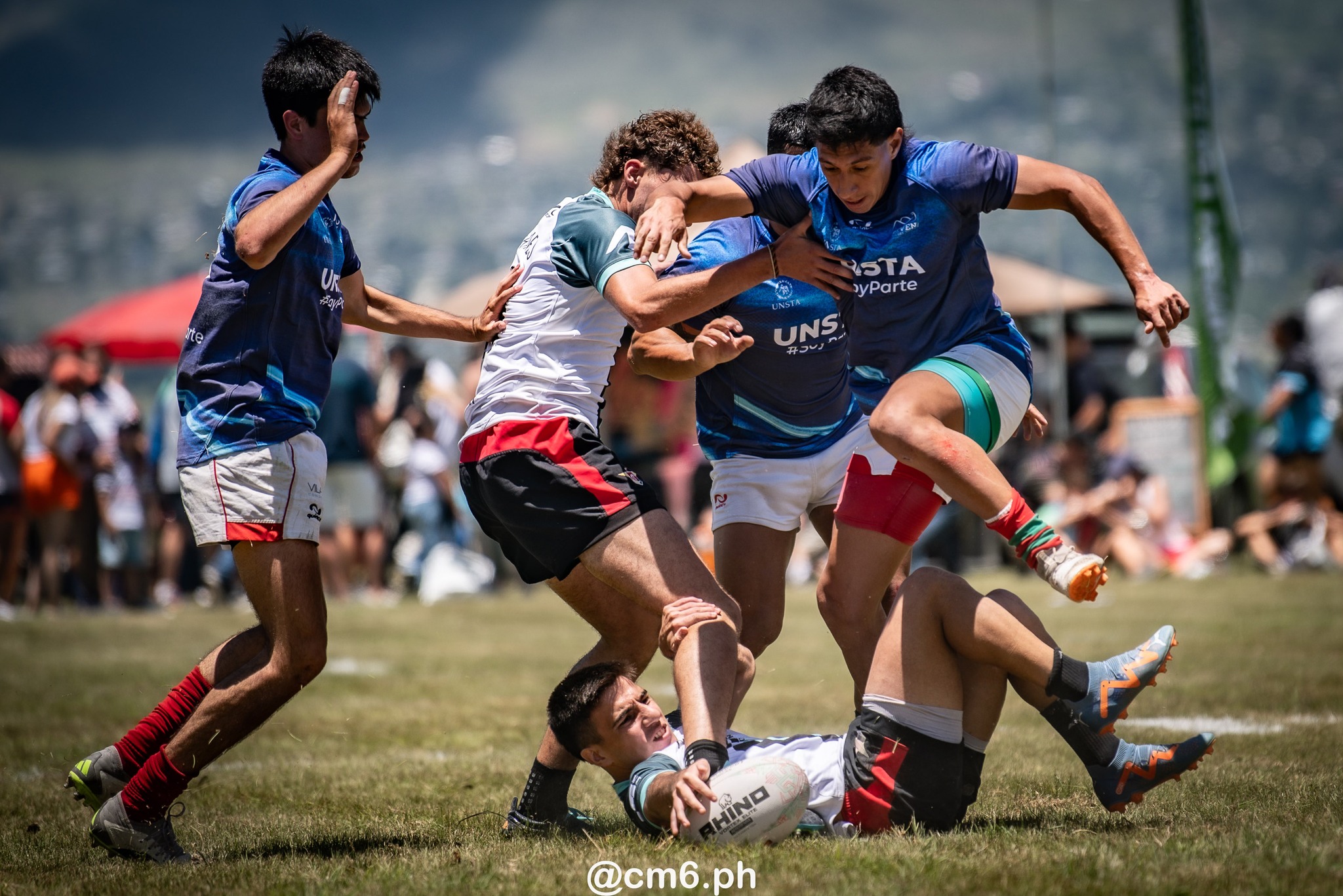  VII - A Nation - VII - UNSTA - Rugby - Seven Tafi del Valle 2024 - A Nation vs UNSTA (#STDV24ANAUNS) Photo by: Christian Mas | Siuxy Sports 2024-01-27