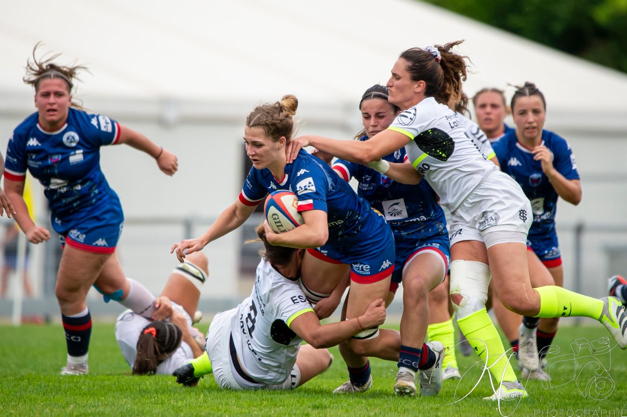  FC Grenoble Rugby - Stade Toulousain - Rugby - FFR 2024 Élite 1 F - FC Grenoble Amazones (23) vs (17) Stade Toulousain (#FFR24EL1FFCGST05) Photo by: Karine Valentin | Siuxy Sports 2024-05-12