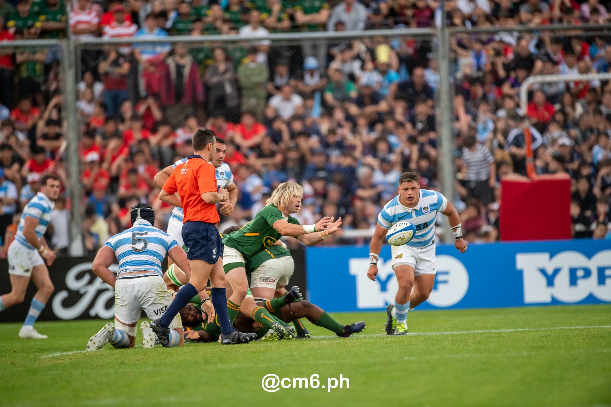  Selección Argentina de Rugby XV - South Africa national rugby union team - Rugby - Rugby Championship 2022 - Los Pumas (20) vs (36) Springboks (#RCH22ARGSAF109) Photo by: Christian Mas | Siuxy Sports 2022-09-17