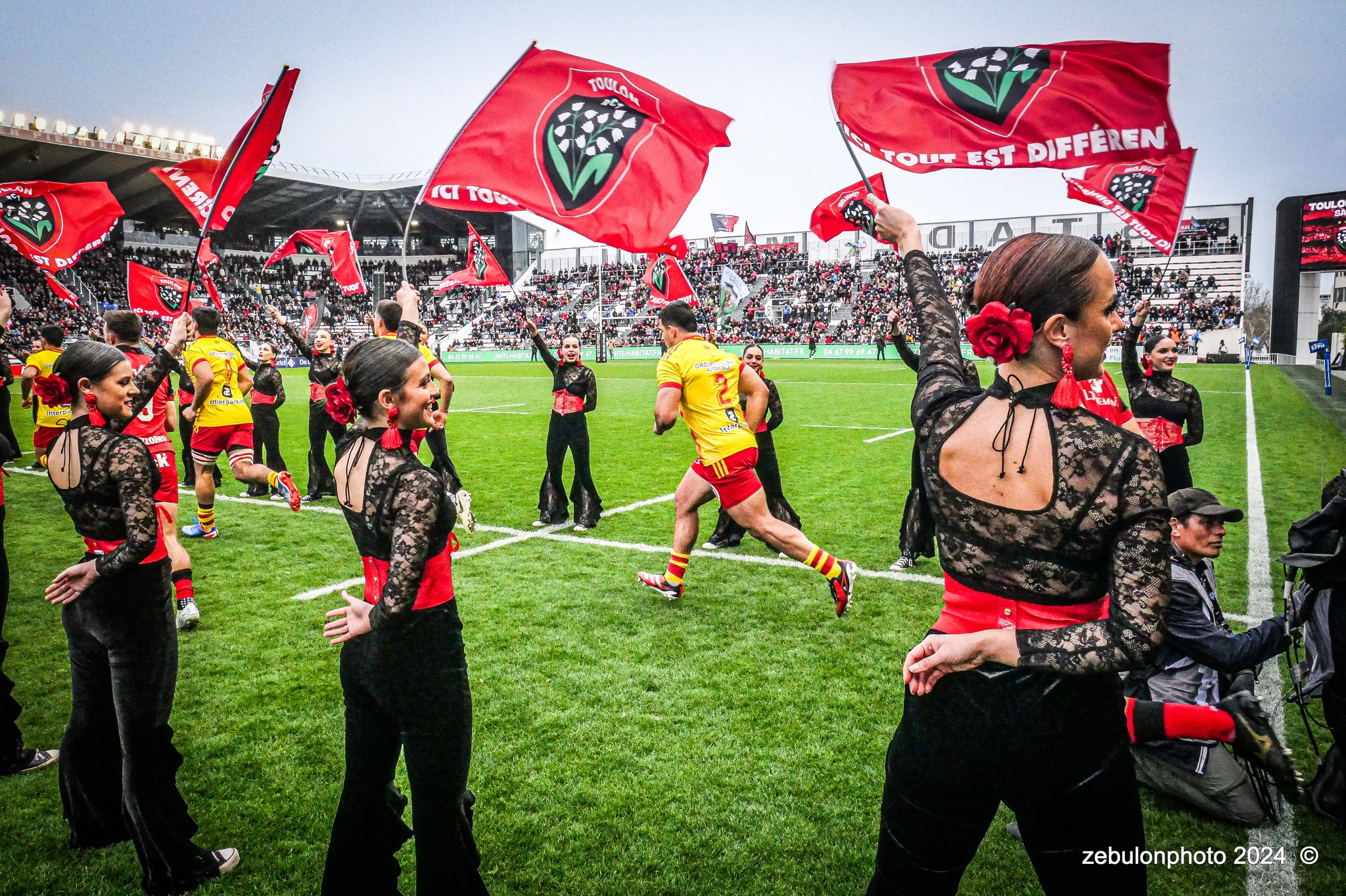  RC Toulonnais - US Arlequins Perpignanais - Rugby - TOP 14 - Toulon (44) vs (22) Perpignan (#TOP1424RCTUSAP03) Photo by: Photo Zebulon | Siuxy Sports 2024-03-02