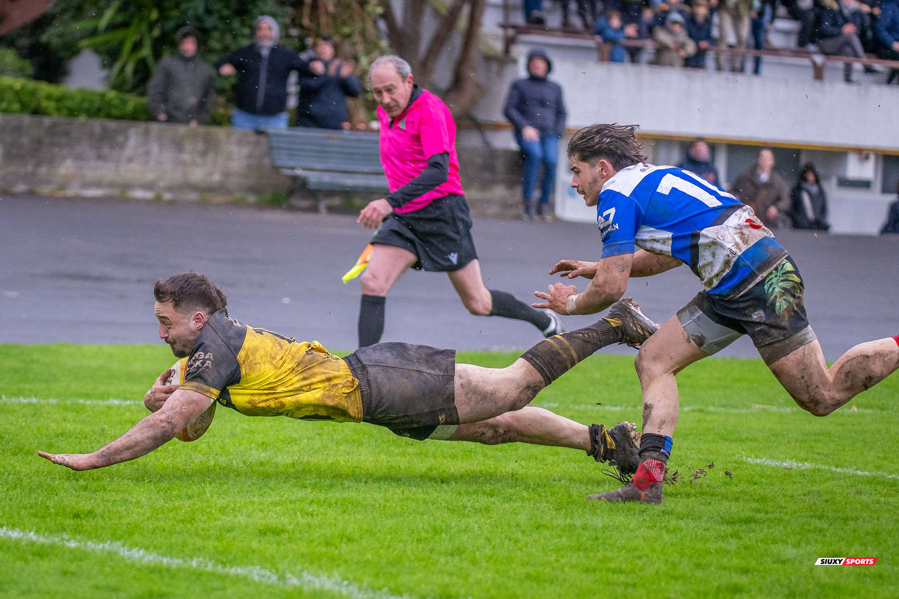  Getxo Artea Rugby Taldea - Club de Rugby Sant Cugat - Rugby - Élite Div Honor B masculina - Getxo (17) vs (5) Sant Cugat (#E24DBMGETSC03) Photo by: Fredy Monfoto | Siuxy Sports 2024-03-03