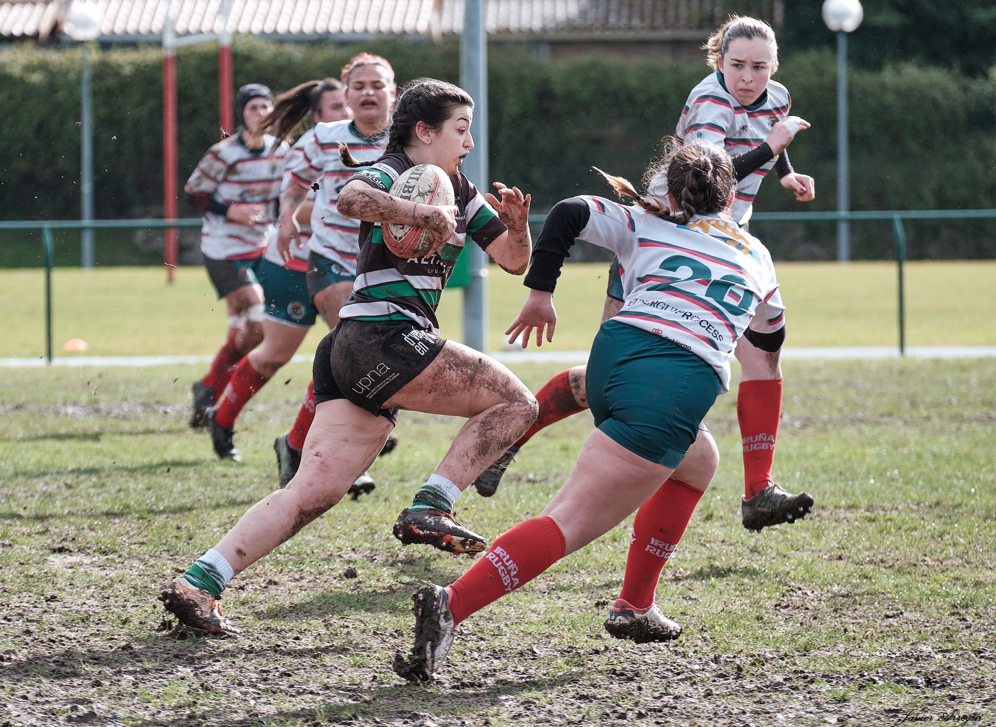  La Única Rugby Taldea - Iruña Rugby Club - Rugby - FER 2024 - La Unica RT vs Iruña Rugby Club - Neskak (#FER24UNIIRU02) Photo by: Javier Arregui | Siuxy Sports 2024-02-10