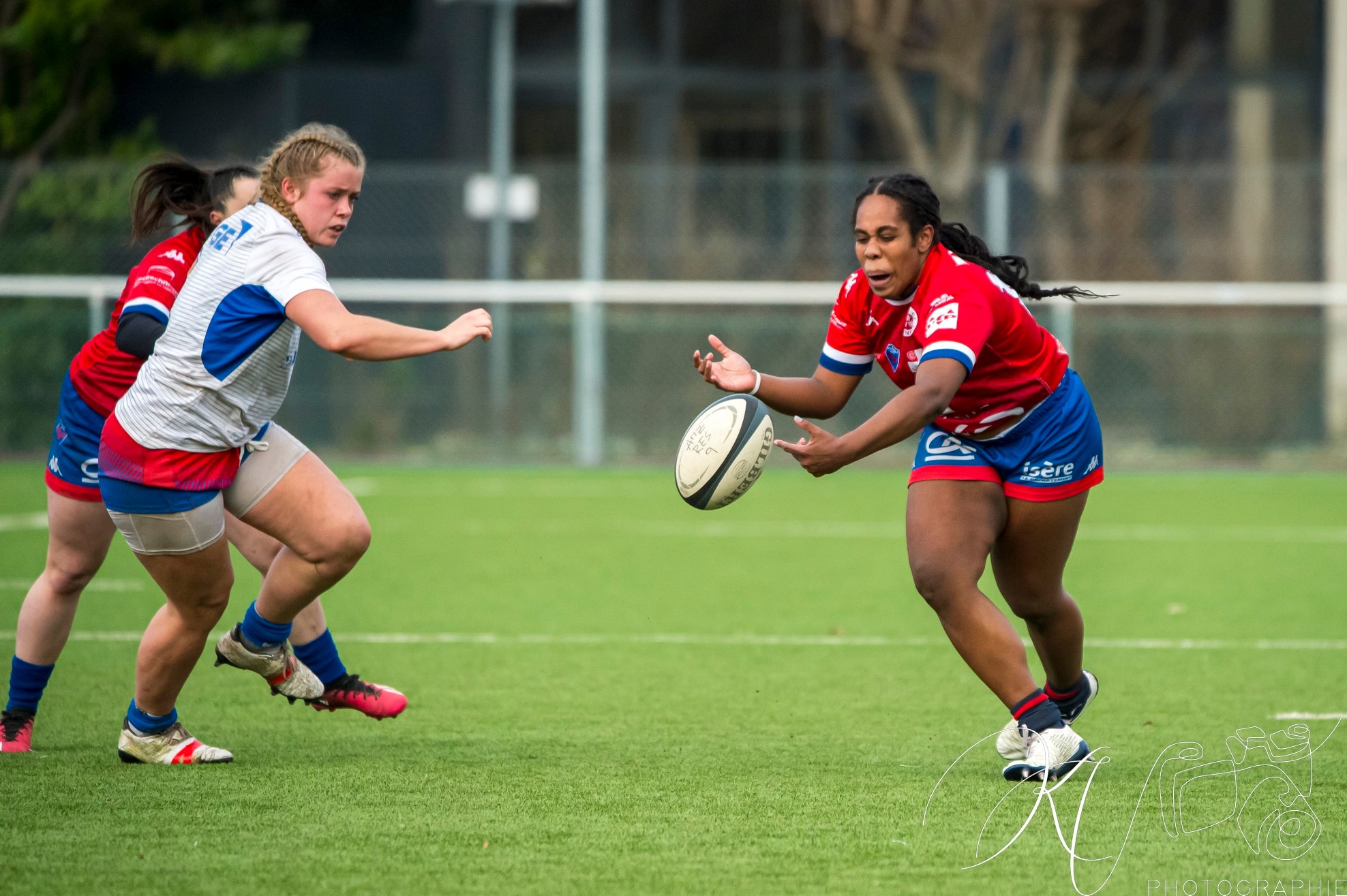 Makarita BALEINAGODO -  FC Grenoble Rugby - Blagnac - Rugby - 2024 Élite 1 Féminine - FC Grenoble Amazones (18)  vs (13) Blagnac (#E1G24FCGBLA02) Photo by: Karine Valentin | Siuxy Sports 2024-02-18