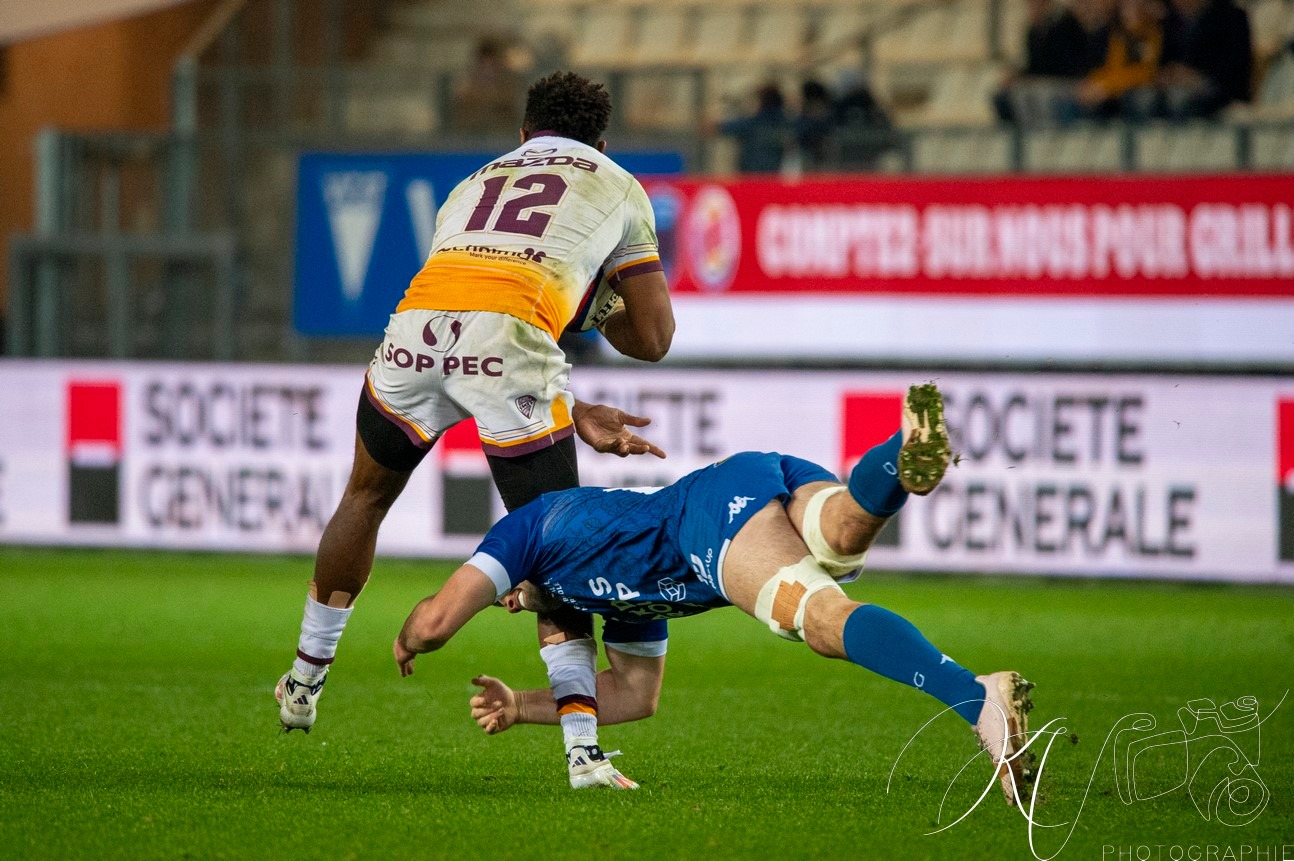  FC Grenoble Rugby - Soyaux Angoulême - Rugby - FFR 2024 - Pro D2 - FC Grenoble Rugby (37) vs (7) Soyaux Angouleme (#PD224PD2FCGSO11) Photo by: Karine Valentin | Siuxy Sports 2024-11-15
