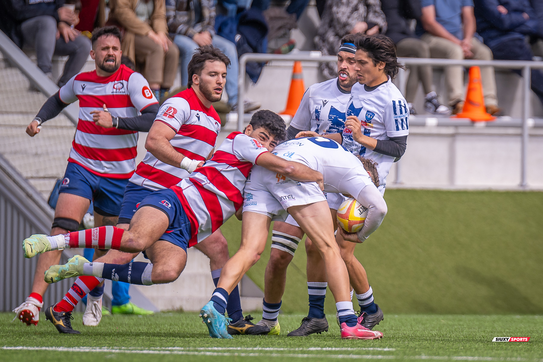  Universitario Bilbao Rugby - Club de Rugby La Vila - Rugby - FER 2024 - DHB - Universitario Bilbao Rugby (12) vs (38) CR La Vila (#FER24DHBUBRRHV02) Photo by: Fredy Monfoto | Siuxy Sports 2024-02-25
