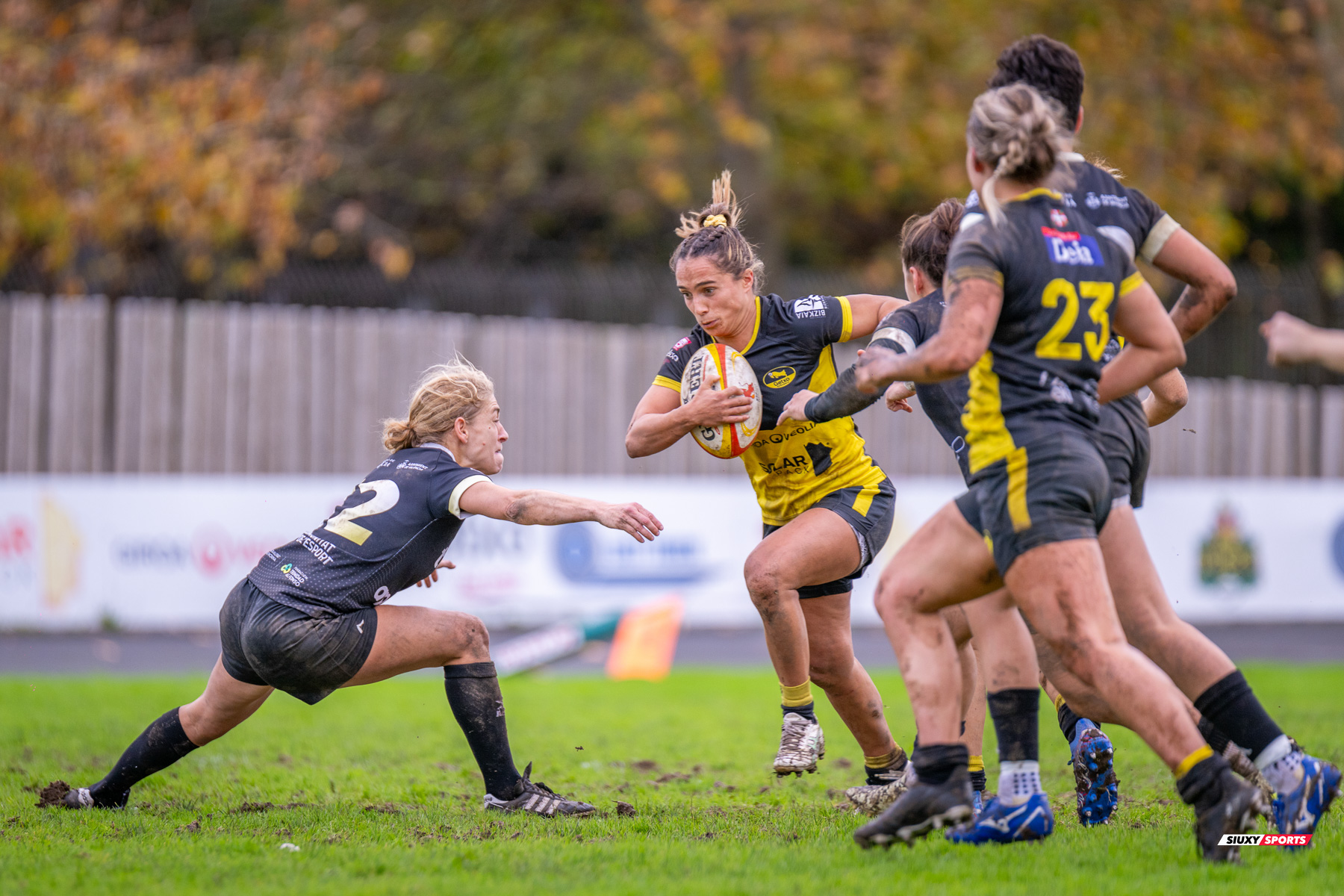  Getxo Artea Rugby Taldea - Rugby Turia - Rugby - FER 2023 - DHB F - Getxo Neskak Rt (25) vs (0) Rugby Turia (#FER23DHBGNRT12) Photo by: Fredy Monfoto | Siuxy Sports 2023-12-10