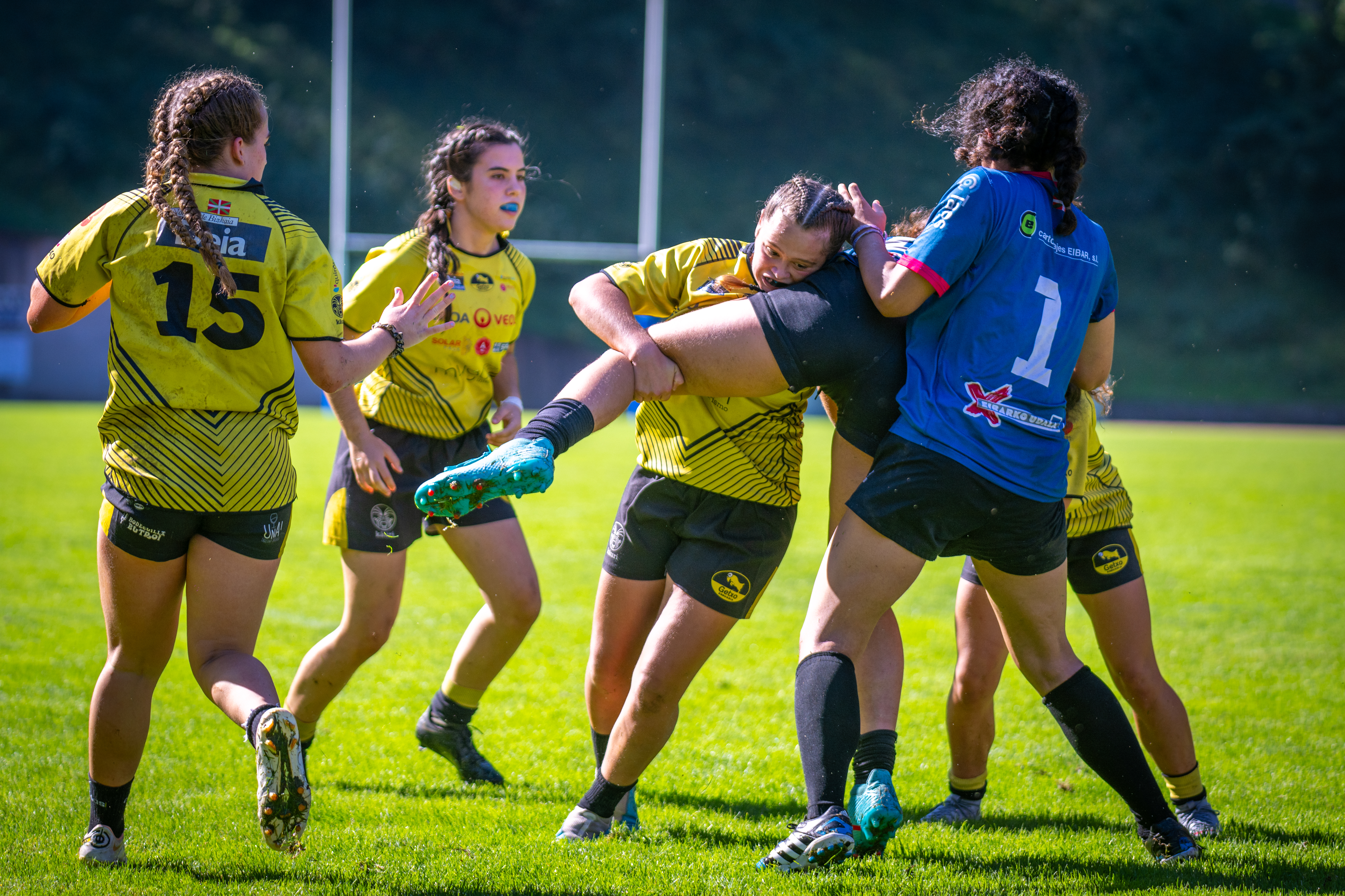  Eibar Rugby Taldea - Getxo Artea Rugby Taldea - Rugby - FER 2023 -  Eibar vs Getxo - Copa de la Reina (#FER23EIBGET10) Photo by: Fredy Monfoto | Siuxy Sports 2023-10-08