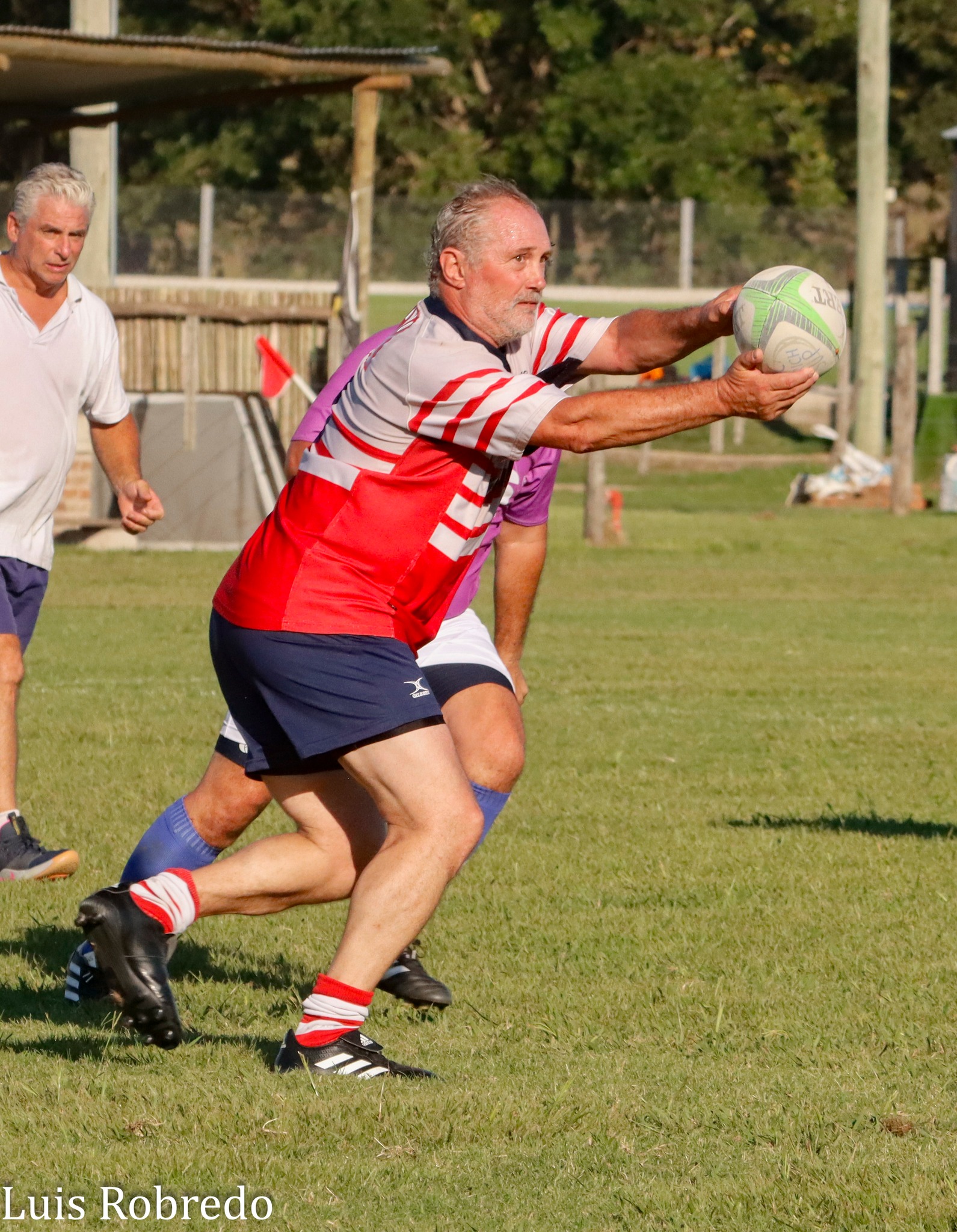  Areco Rugby Club - Club Champagnat - RugbyV - 6TO ENCUENTRO DE VETERANOS DEL ARECO RUGBY CLUB - Areco vs Champagnat (#2024ENCVETARCCHA03) Photo by: Luis Robredo | Siuxy Sports 2024-03-09
