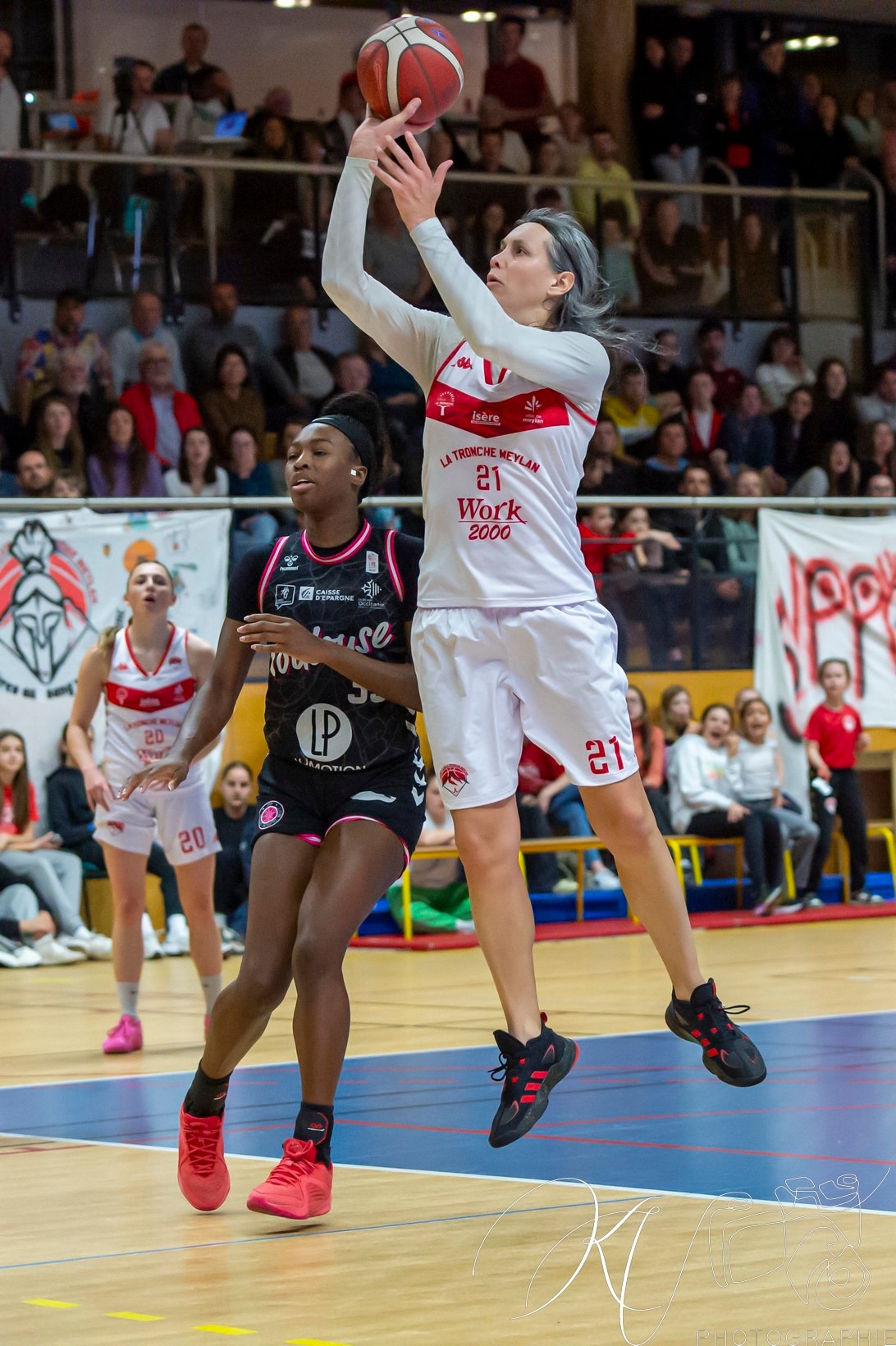  BC Tronche Meylan - Toulouse Métropole Basket - Basketball - FFB 2024 - LF2 - BCTM(81) vs (70) Toulouse MB  (#FFBB24LF2TMTO03) Photo by: Karine Valentin | Siuxy Sports 2024-03-23