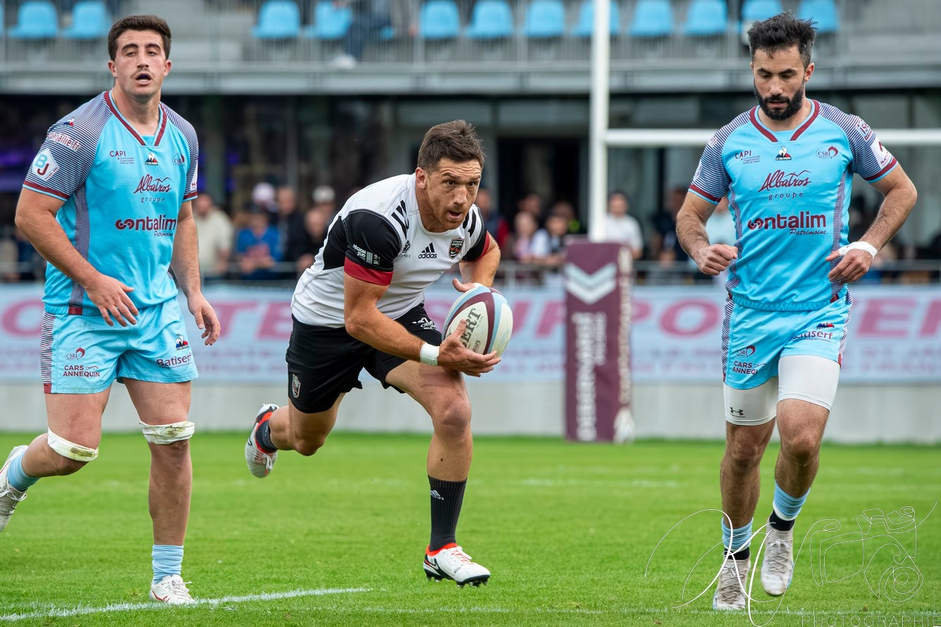  CS Bourgoin-Jallieu - Stade niçois - Rugby - FFR 2024 - National - CS Bourgoin-Jallieu (25) vs (23) Stade Niçois (#FFR24NATCSBJST04) Photo by: Karine Valentin | Siuxy Sports 2024-04-06