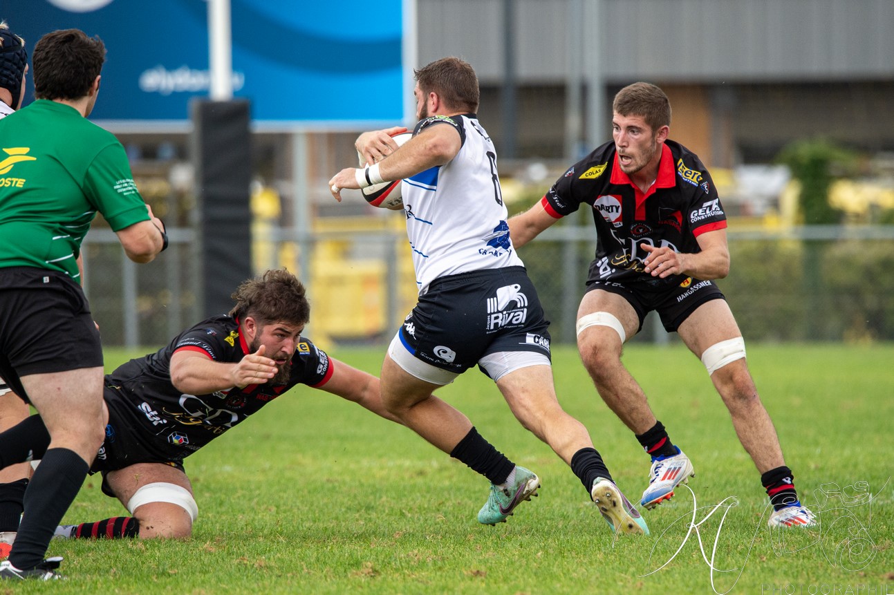  Bièvre Saint-Geoirs RC - US Vinay - Rugby - FFR 2024 Fed2 - Bievre SG vs US Vinay (#FFR24F2BSGUSV09) Photo by: Karine Valentin | Siuxy Sports 2024-09-22