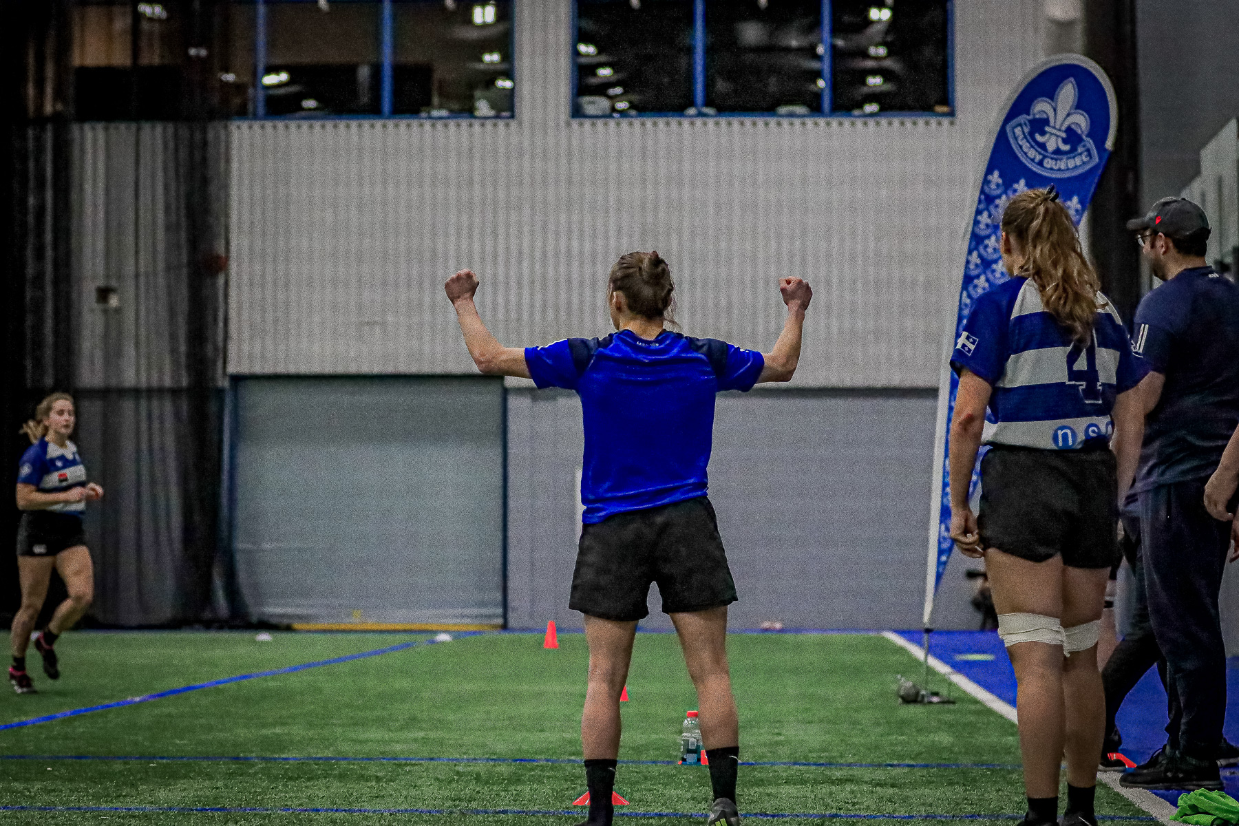  Équipe féminine - Rugby Québec -  - Rugby - QORC-CROQ 2024 - Québec Est (22) vs (16) Québec Ouest  (#RQ24CROQESTOUE04) Photo by: Photo Mayarts | Siuxy Sports 2024-04-01