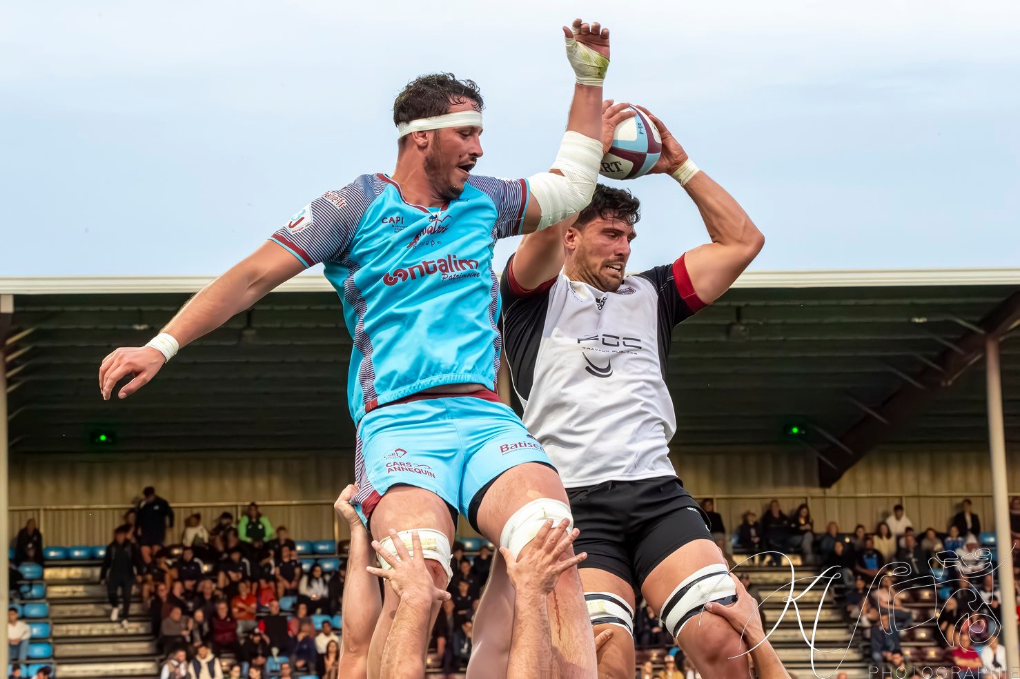  CS Bourgoin-Jallieu - Stade niçois - Rugby - FFR 2024 - National - CS Bourgoin-Jallieu (25) vs (23) Stade Niçois (#FFR24NATCSBJST04) Photo by: Karine Valentin | Siuxy Sports 2024-04-06