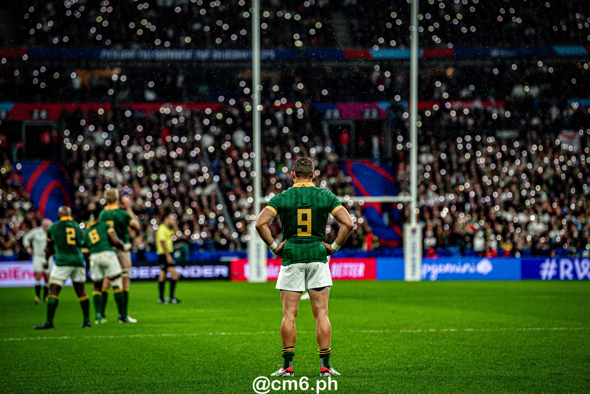  England national rugby union team - South Africa national rugby union team - Rugby - RWC 2023 - England (15) vs (16) South Africa (#RWC23ENGSAF10) Photo by: Christian Mas | Siuxy Sports 2023-10-21