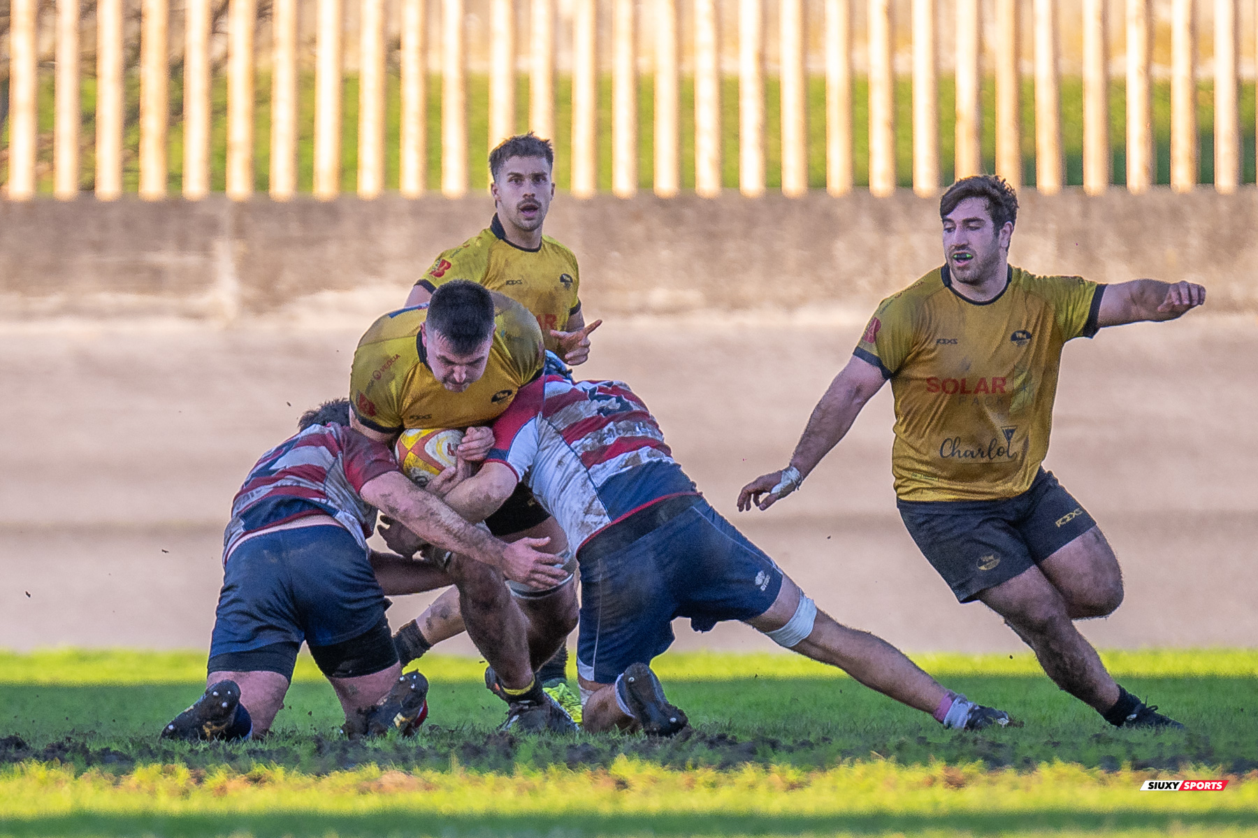 Gonzalo PEREZ AGRASAR - Juan Cruz RODRIGUEZ HERRERA -  Getxo Artea Rugby Taldea - Universitario Bilbao Rugby - Rugby - FER 2023 - DHB - Getxo Artea RT (19) vs (13) Universitario Bilbao Rugby (#FER23DHBGETUBR12) Photo by: Fredy Monfoto | Siuxy Sports 2023-12-16
