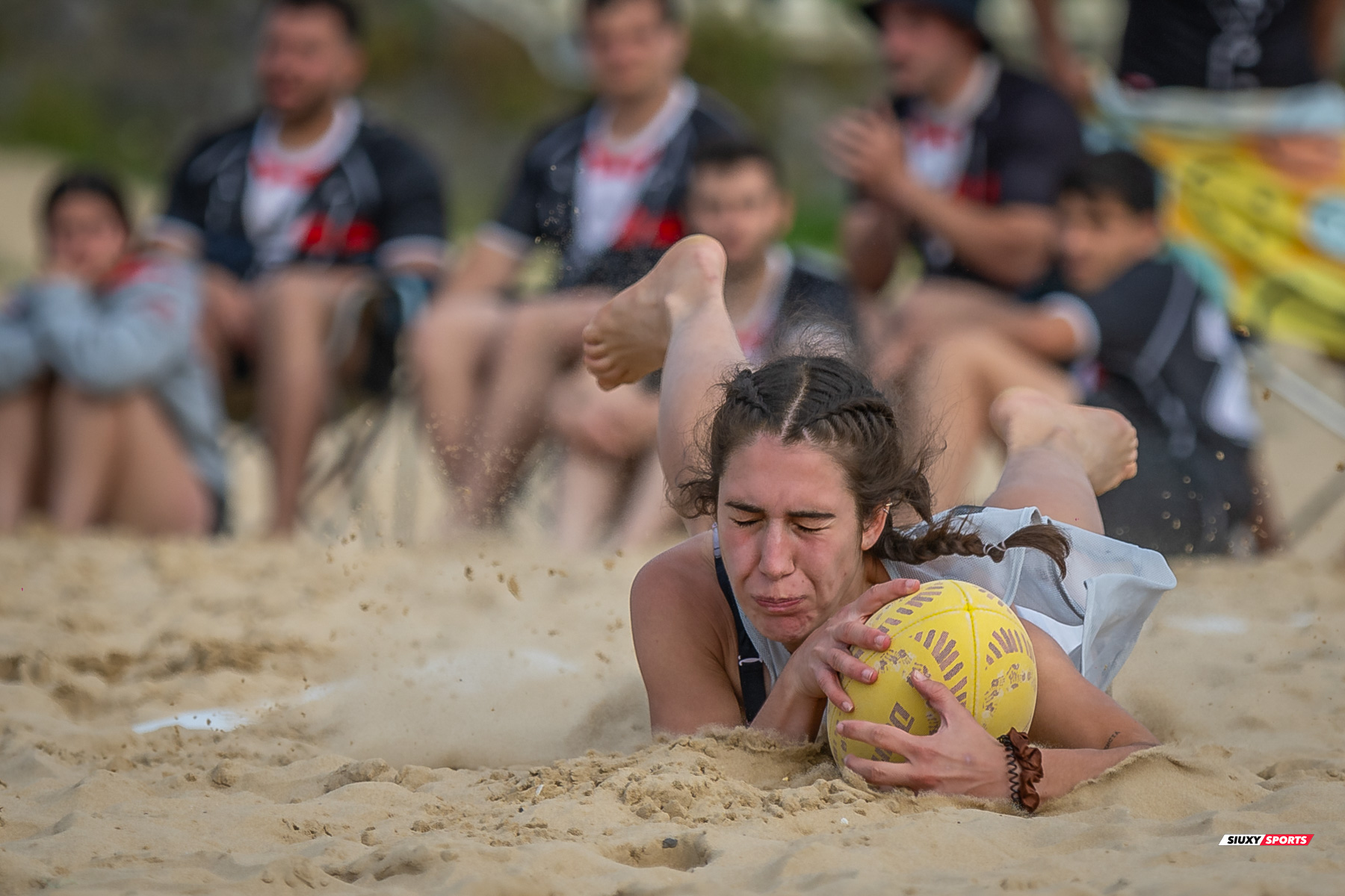  Universitario de Cantabria Rugby Club - Santoña Rugby Club - Rugby Playa - Circuito International del Cantabrico de Rugby Playa - IV Torneo Internacional de Laredo (#2024RugbyPlayaIVLaredo) Photo by: Fredy Monfoto | Siuxy Sports 2024-07-13