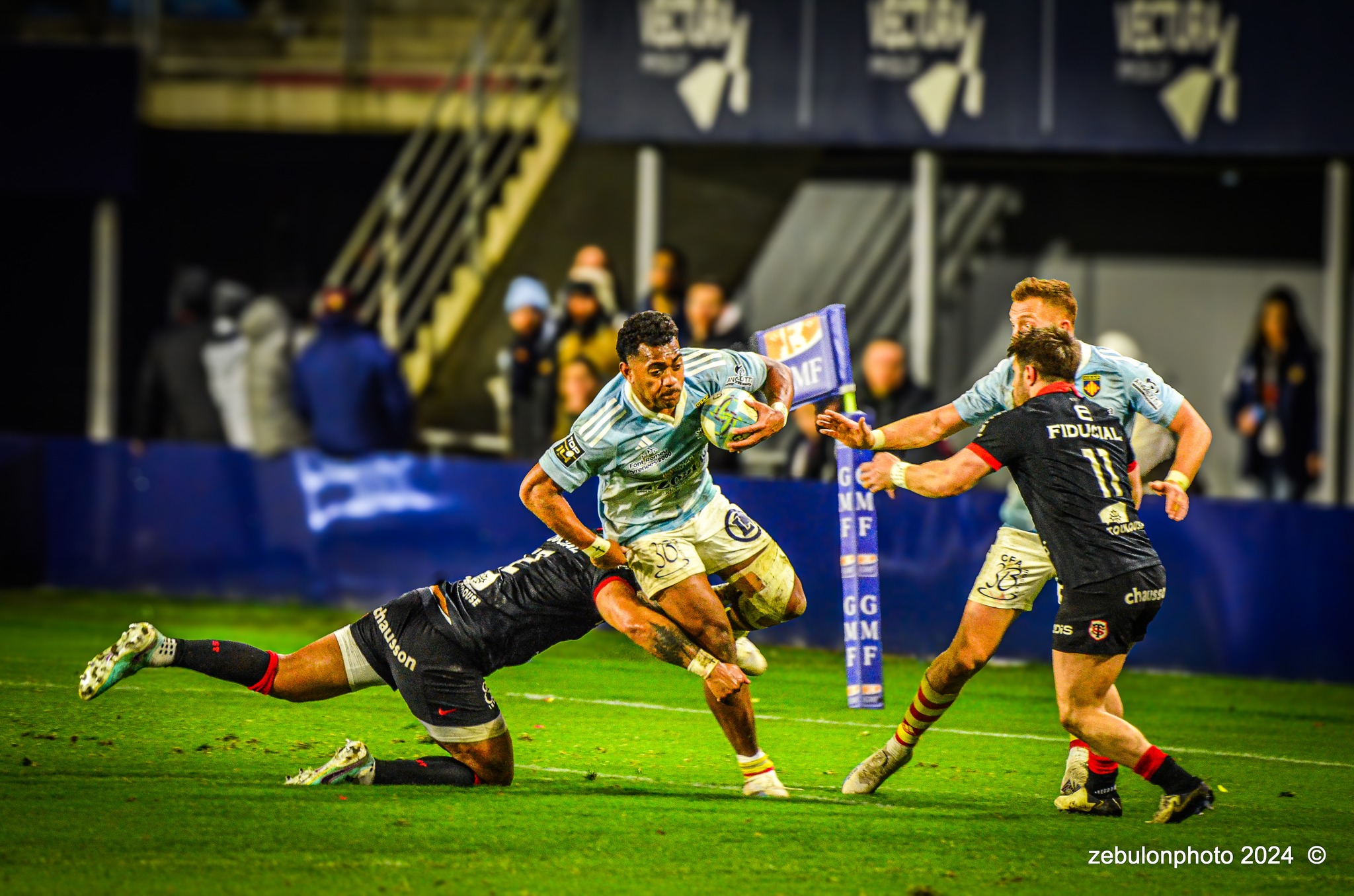  US Arlequins Perpignanais - RC Toulonnais - Rugby - TOP 14 - Perpignan (27) vs (17) RC Toulonnais (#TOP1424USAPRCT03) Photo by: Photo Zebulon | Siuxy Sports 2024-03-09