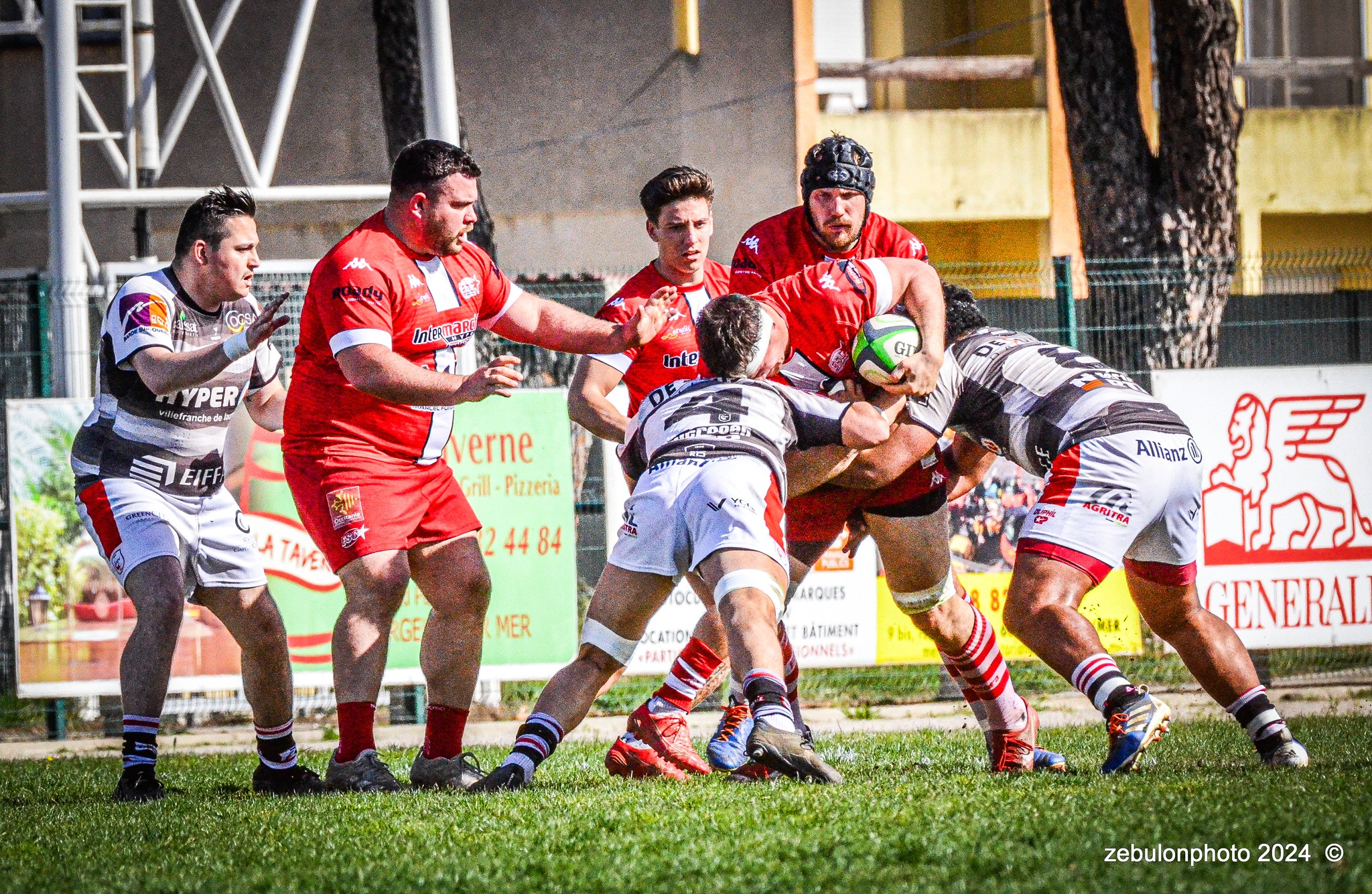  Étoile Sportive Catalane - Football Club Villefranchois - Lauragais - Rugby - FFR -  Fed 2 2024 - Etoile Sportive Catalane vs FC Villefranchois (#FFR24F2ESCFCV03) Photo by: Photo Zebulon | Siuxy Sports 2024-03-23