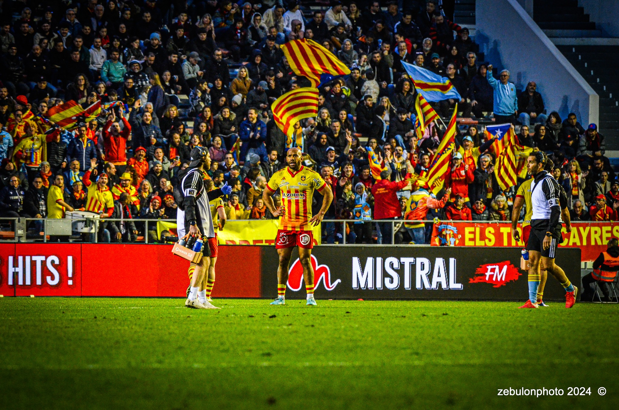  RC Toulonnais - US Arlequins Perpignanais - Rugby - TOP 14 - Toulon (44) vs (22) Perpignan (#TOP1424RCTUSAP03) Photo by: Photo Zebulon | Siuxy Sports 2024-03-02