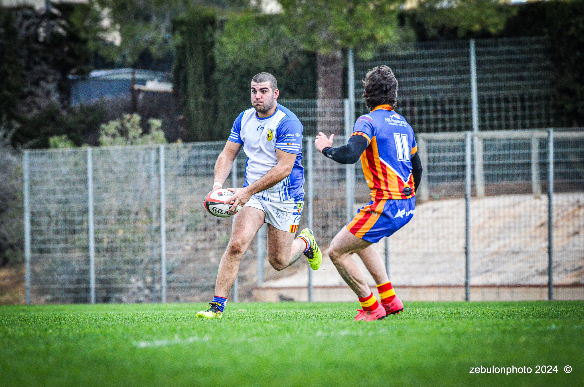  Cabestany Olympique XV - Rugby Athlétique Cerdagne Capcir - Rugby - Ligue Occitanie - Cabestany vs Cerdagne Capcir (#LO24CABRACC01) Photo by: Photo Zebulon | Siuxy Sports 2024-01-27