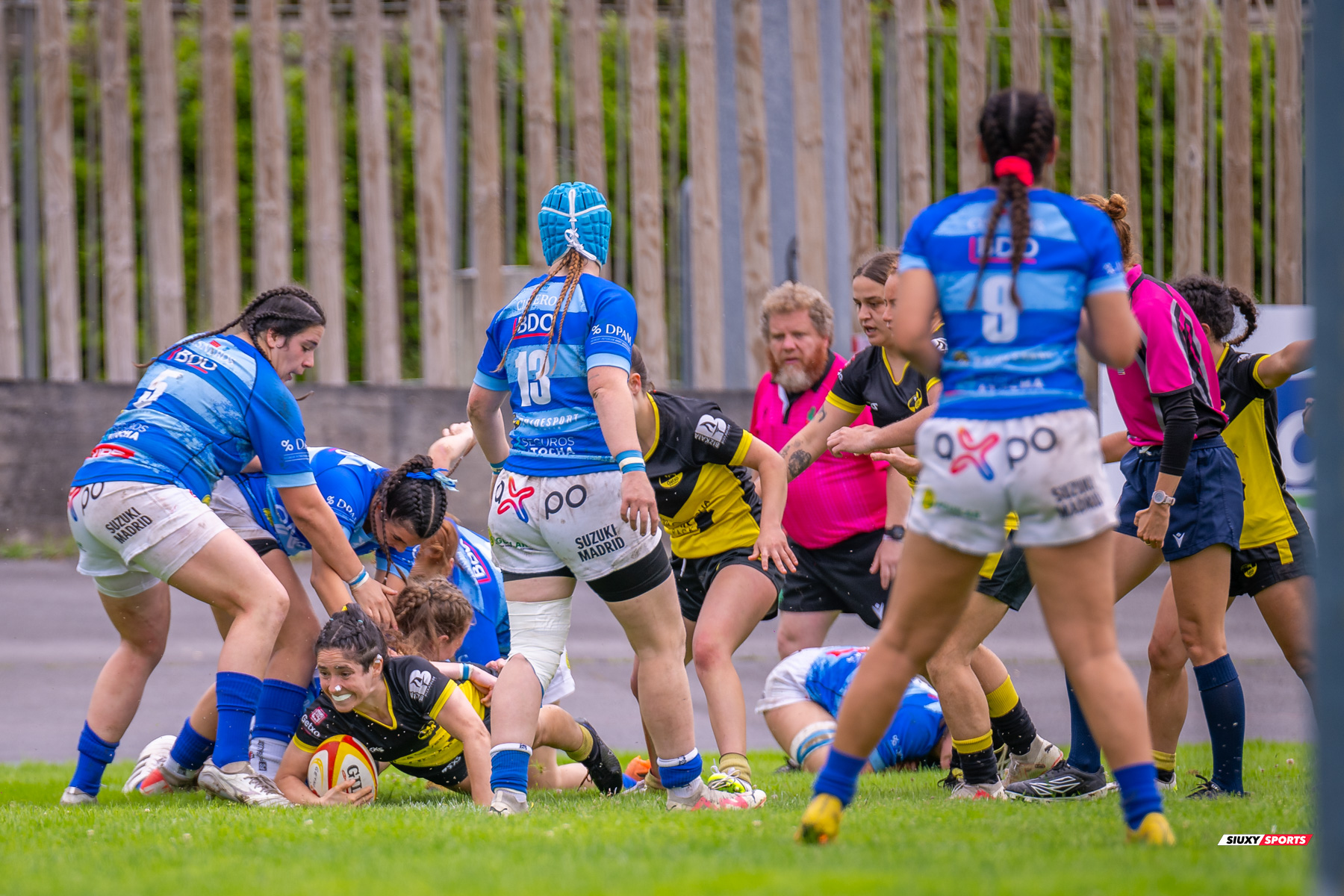  Getxo Artea Rugby Taldea - Club de Rugby Cisneros - Rugby - FER 2024 - Final ascenso DH Fem - Getxo ART (27) vs (12) CR Cisneros (#FER24GETCIS05) Photo by: Fredy Monfoto | Siuxy Sports 2024-05-19