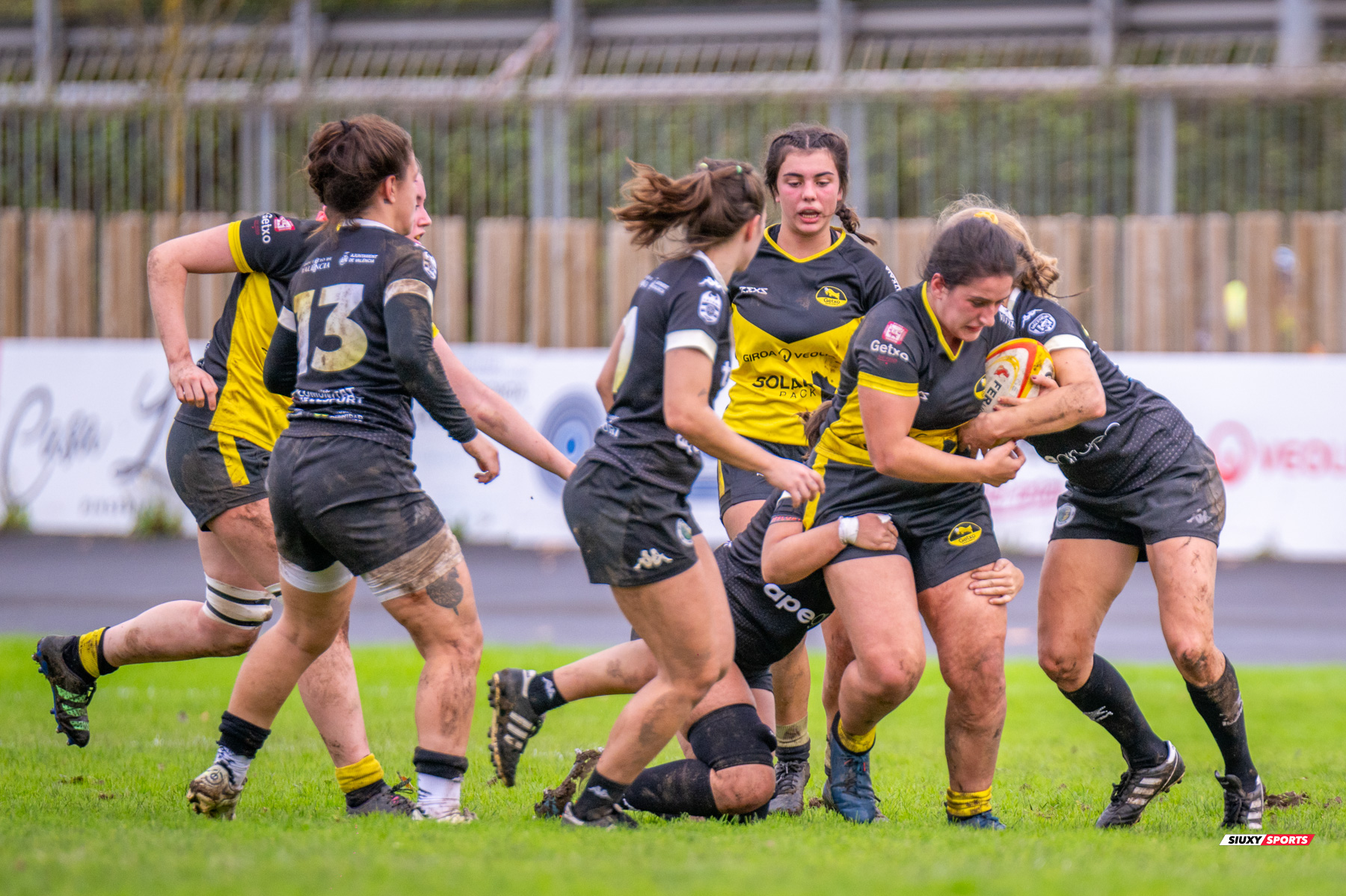 Getxo Artea Rugby Taldea - Rugby Turia - Rugby - FER 2023 - DHB F - Getxo Neskak Rt (25) vs (0) Rugby Turia (#FER23DHBGNRT12) Photo by: Fredy Monfoto | Siuxy Sports 2023-12-10