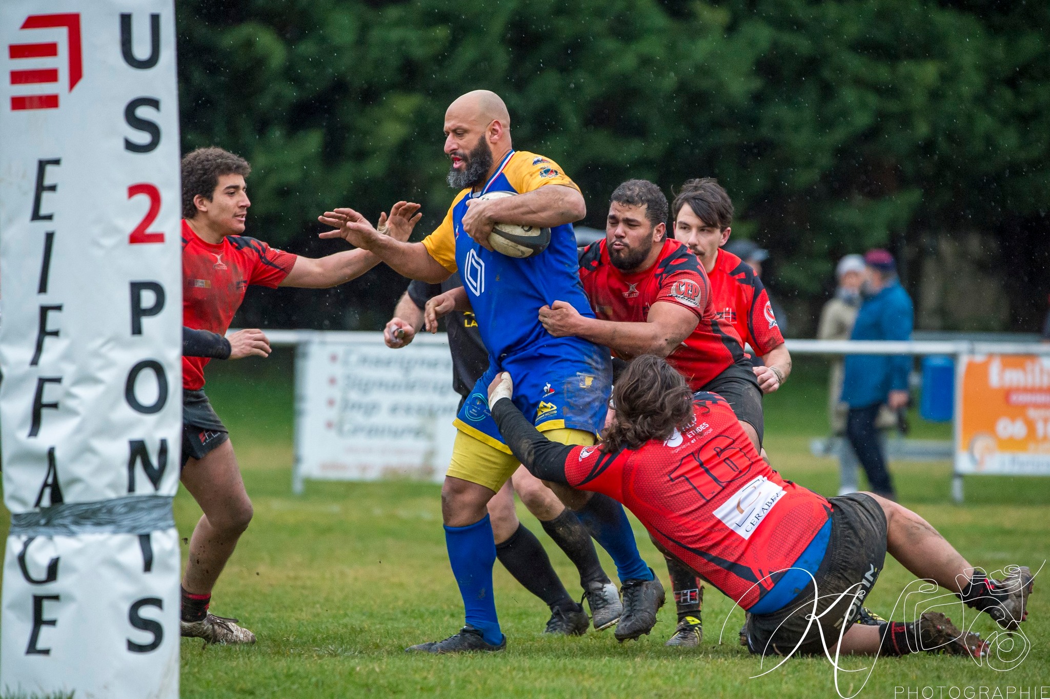  US Deux Ponts - US Renage Rives Rugby - Rugby - Fed2 2024 - US Deux Ponts vs Renage Rives (#F224US2PRRR03) Photo by: Karine Valentin | Siuxy Sports 2024-03-03