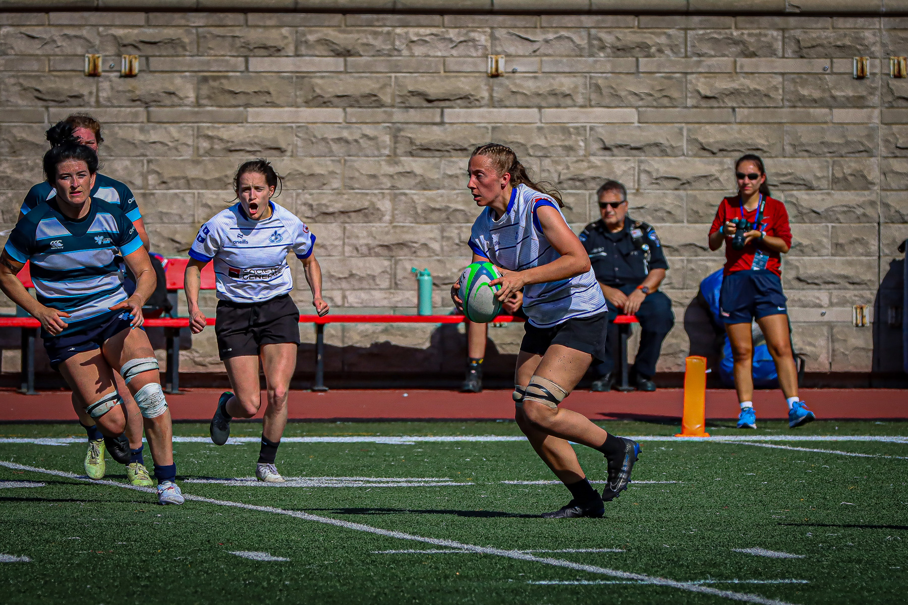  Équipe féminine - Rugby Québec - Ontario Blues (w) - Rugby - QORC-CROQ 2024 - FINALS - QUÉBEC EST (37) VS (13) ONTARIO EST - 1ST POSITION - Reel Mayarts (#QORC24QCEONE16) Photo by: Photo Mayarts | Siuxy Sports 2024-06-01
