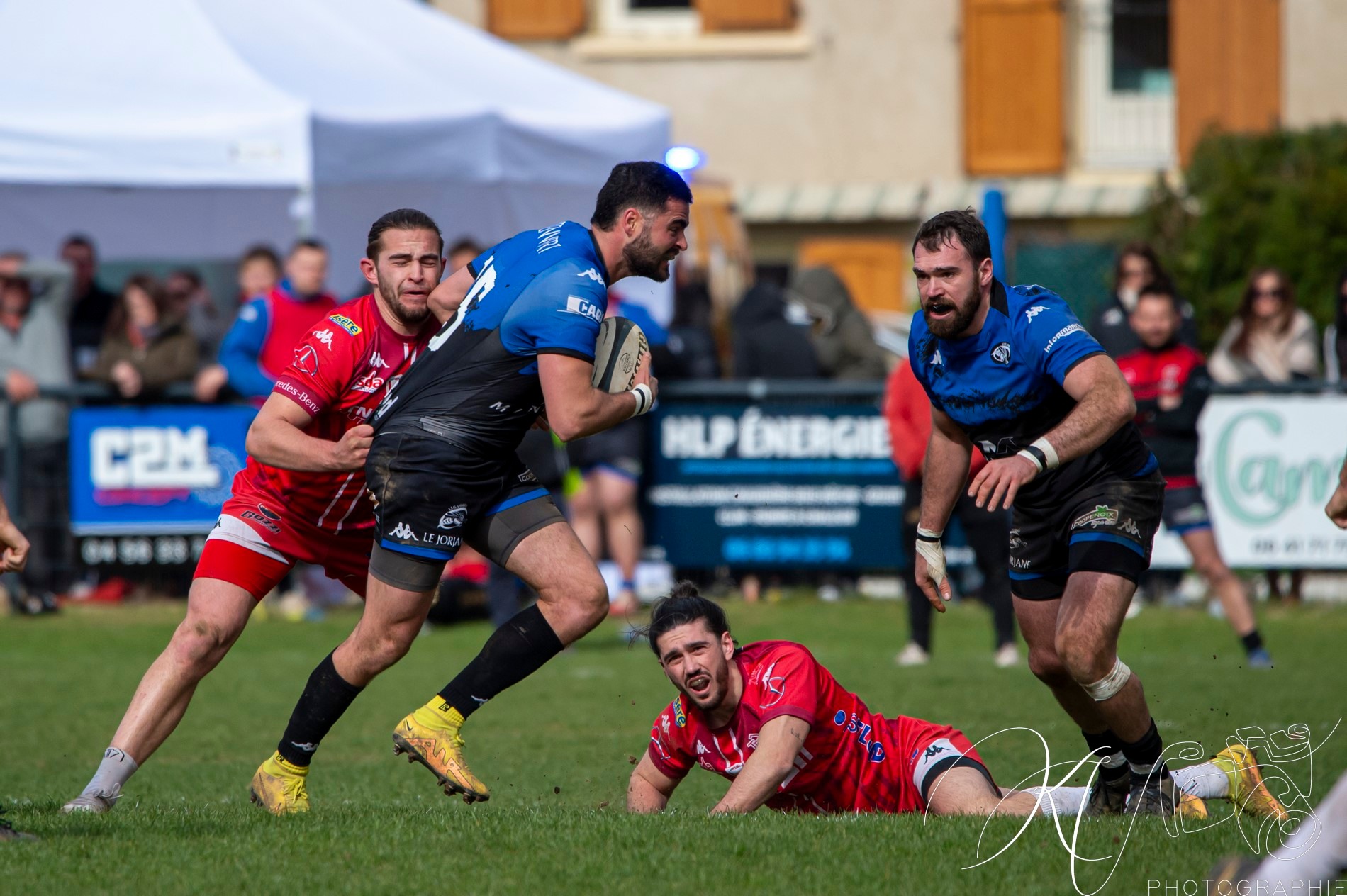  US Vinay - Stade Olympique Voironnais - Rugby - FFR 2024 Fed2 - US Vinay (27) vs (20) S.O. Voironnais (#FFR24F2USVSOV03) Photo by: Karine Valentin | Siuxy Sports 2024-03-24