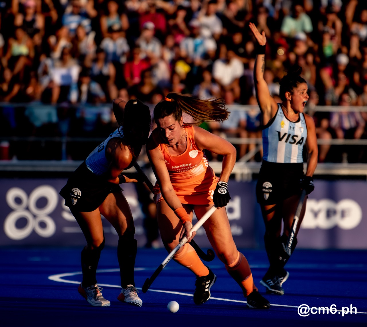 Maria Jose GRANATTO -  Selección femenina de hockey sobre césped de Argentina - Netherlands women's national field hockey team - Field hockey - FIH PRO LEAGUE FEM 2023-2024 - ARGENTINA (1) VS (7) Países Bajos (#FIHPF24ARGPAB12) Photo by: Christian Mas | Siuxy Sports 2023-12-12