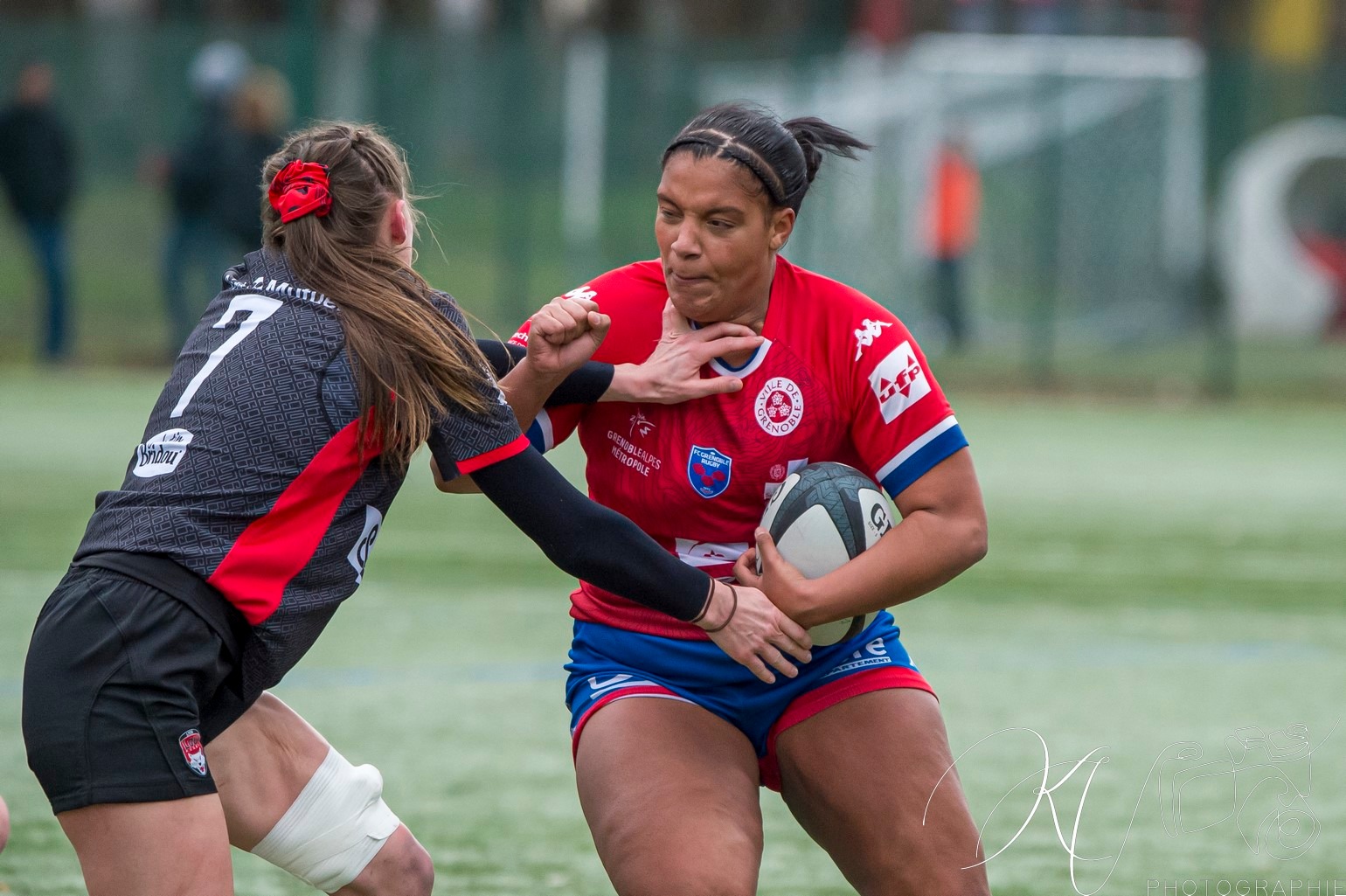  Lyon Olympique Universitaire - FC Grenoble Rugby - Rugby - Elite 1 2023 - Lyon O.U. (39) vs (14) FC Grenoble (#EL124LOUFCG02) Photo by: Karine Valentin | Siuxy Sports 2024-02-24