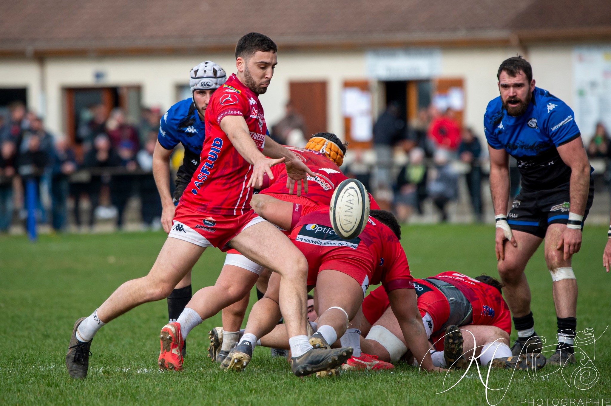  US Vinay - Stade Olympique Voironnais - Rugby - FFR 2024 Fed2 - US Vinay (27) vs (20) S.O. Voironnais (#FFR24F2USVSOV03) Photo by: Karine Valentin | Siuxy Sports 2024-03-24