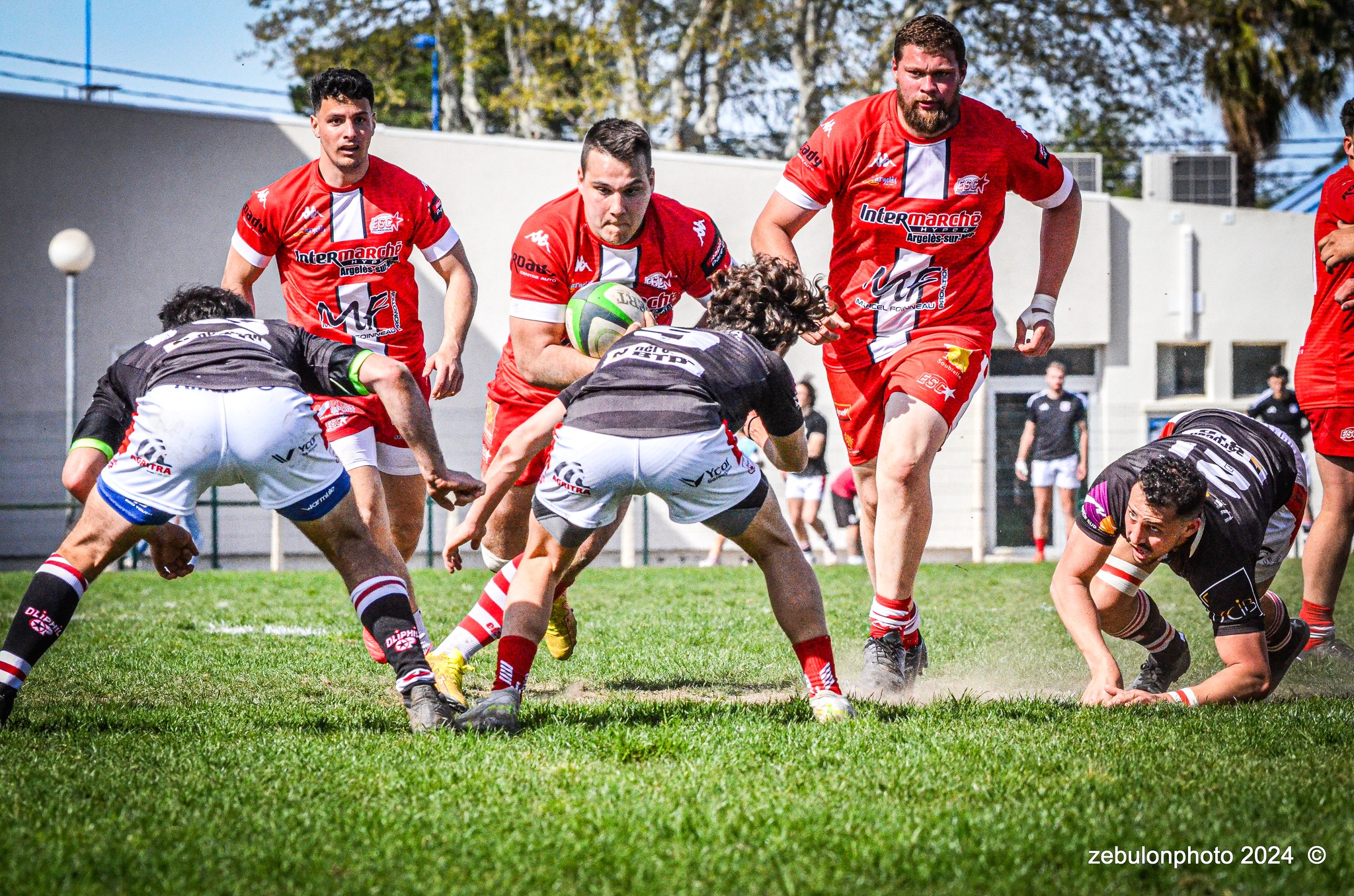  Étoile Sportive Catalane - Football Club Villefranchois - Lauragais - Rugby - FFR -  Fed 2 2024 - Etoile Sportive Catalane vs FC Villefranchois (#FFR24F2ESCFCV03) Photo by: Photo Zebulon | Siuxy Sports 2024-03-23