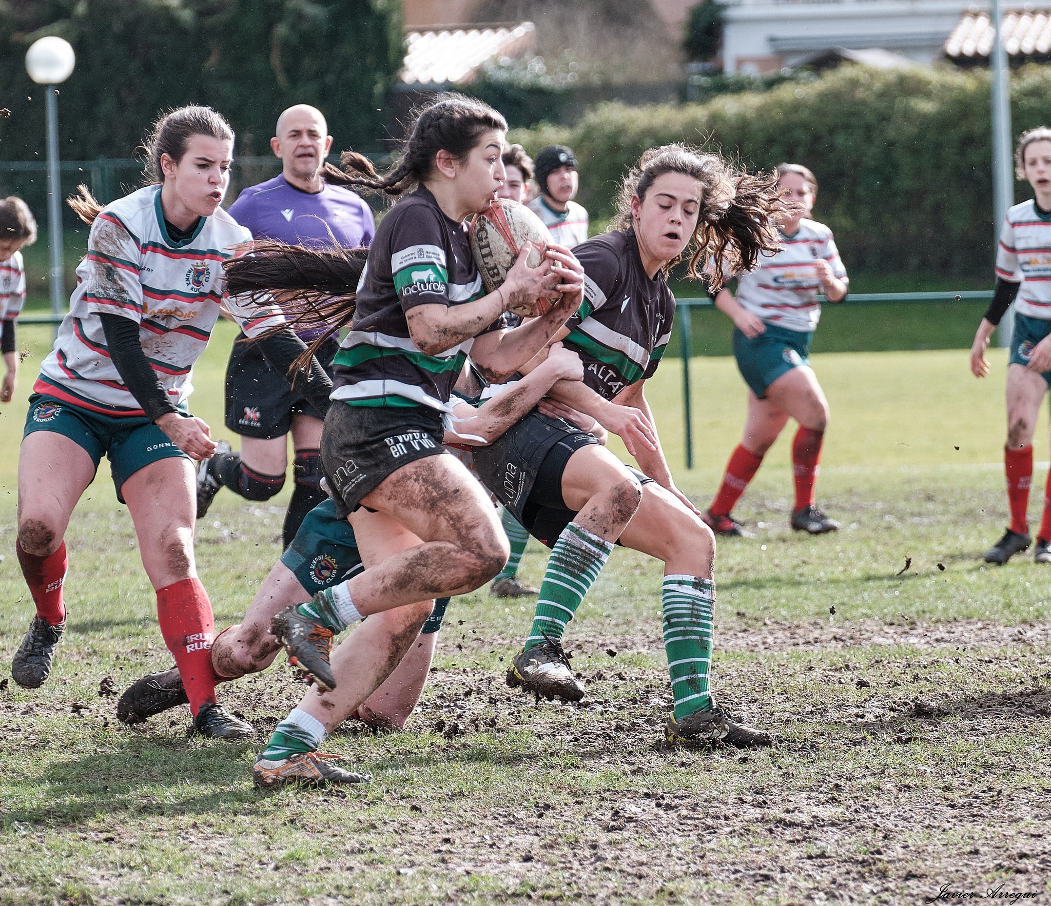  La Única Rugby Taldea - Iruña Rugby Club - Rugby - FER 2024 - La Unica RT vs Iruña Rugby Club - Neskak (#FER24UNIIRU02) Photo by: Javier Arregui | Siuxy Sports 2024-02-10