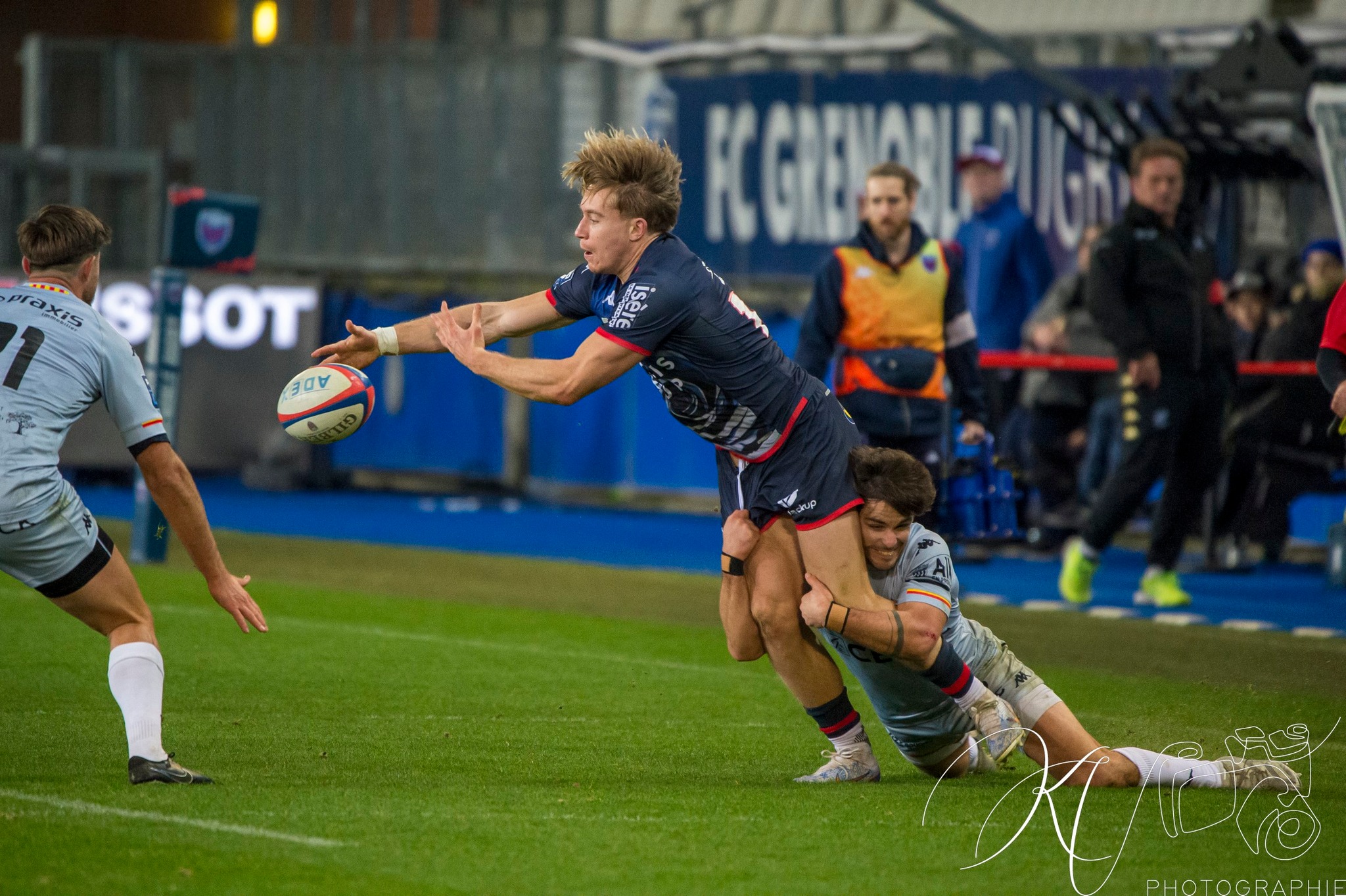 Wilfried HULLEU -  FC Grenoble Rugby - Provence - Rugby - PRO D2 - FC GRENOBLE (45) VS (10) Provence Rugby (#2024PROD1FCGPRR01) Photo by: Karine Valentin | Siuxy Sports 2024-01-04