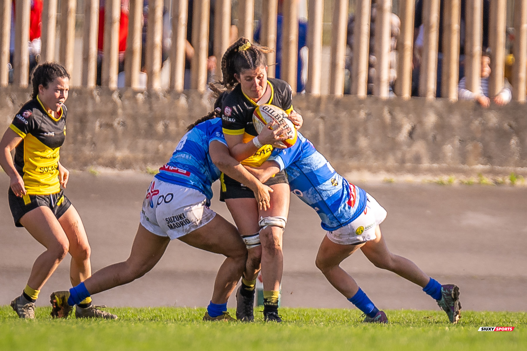  Getxo Artea Rugby Taldea - Club de Rugby Cisneros - Rugby - FER 2024 - DHB F - Getxo Neskak Rt (25) vs (13) Cisneros (#FER24DHBGNCIS02) Photo by: Fredy Monfoto | Siuxy Sports 2024-02-17