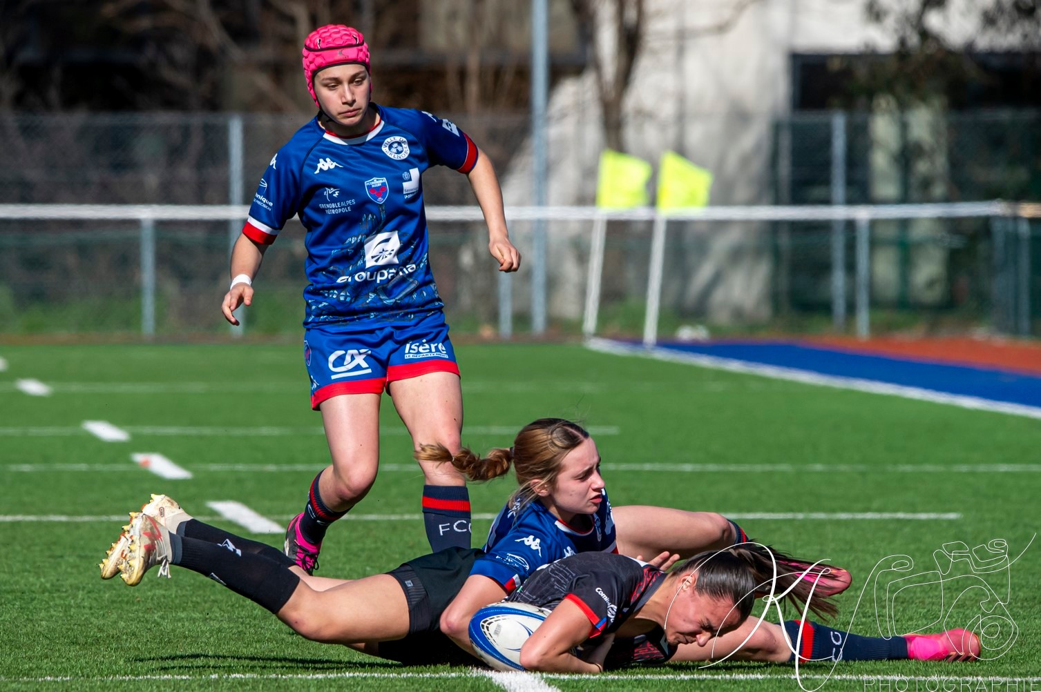  FC Grenoble Rugby - US Oyonnax Rugby - Rugby - 2024 U18 FCG AMAZONES vs US OYONNAX (#FFR24U18FCGUSO03) Photo by: Karine Valentin | Siuxy Sports 2024-03-16
