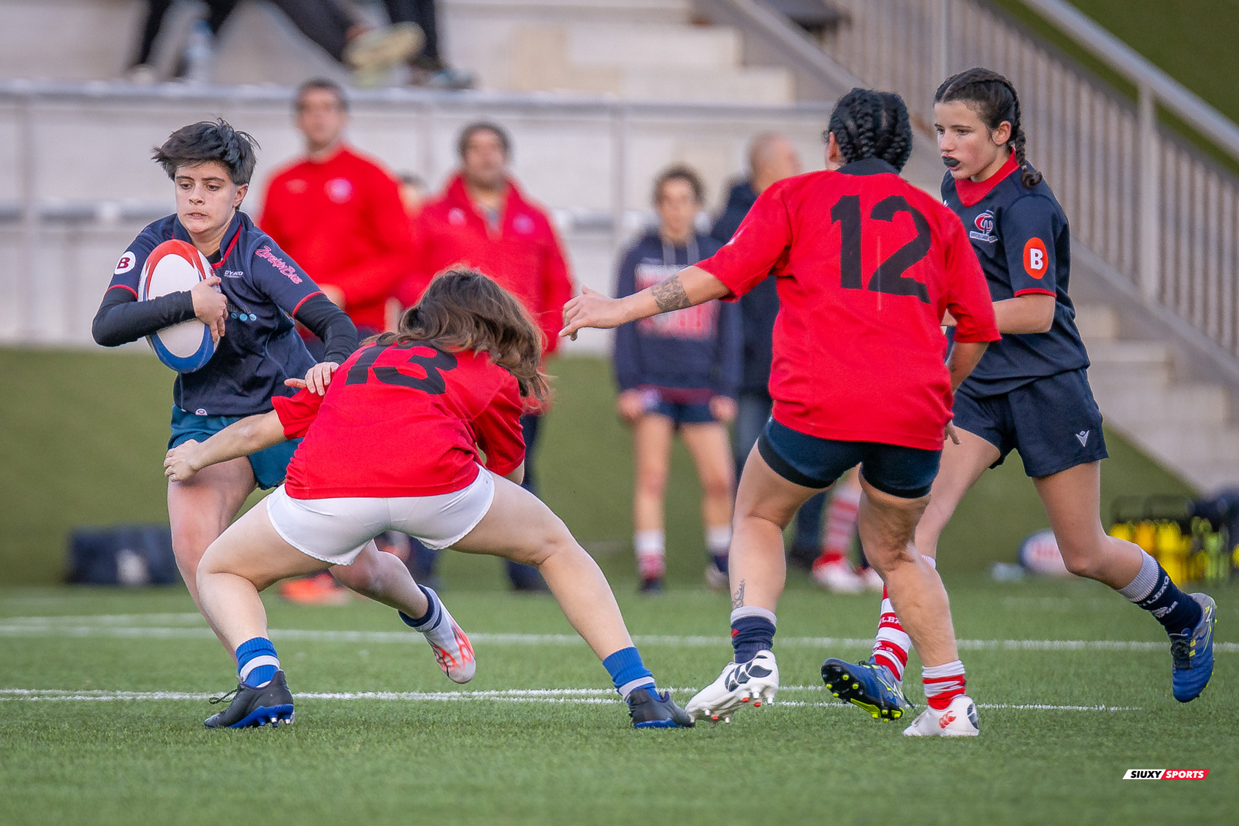  Universitario Bilbao Rugby - Durango Rugby Taldea - Rugby - FER 2024 - SR FEM - Universidad Bilbao Rugby vs Durango (#FER24UBRDUR01) Photo by: Fredy Monfoto | Siuxy Sports 2024-01-20