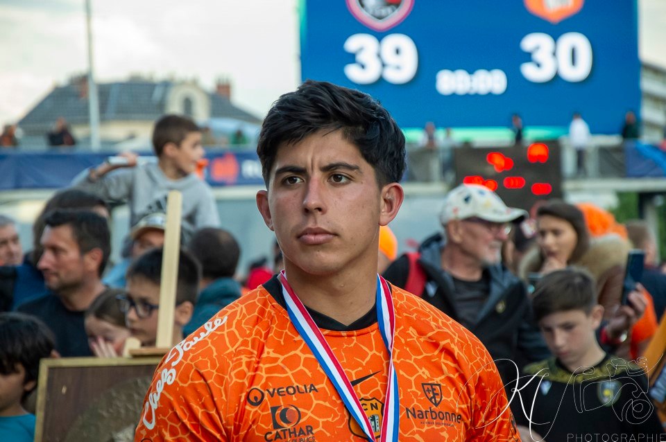  Stade niçois - Racing Club Narbonnais - Rugby - FFR 2024 - Finale Nationale - Nice (39) vs (30) Narbonne (#FFR24NATNICNAR05) Photo by: Karine Valentin | Siuxy Sports 2024-05-18