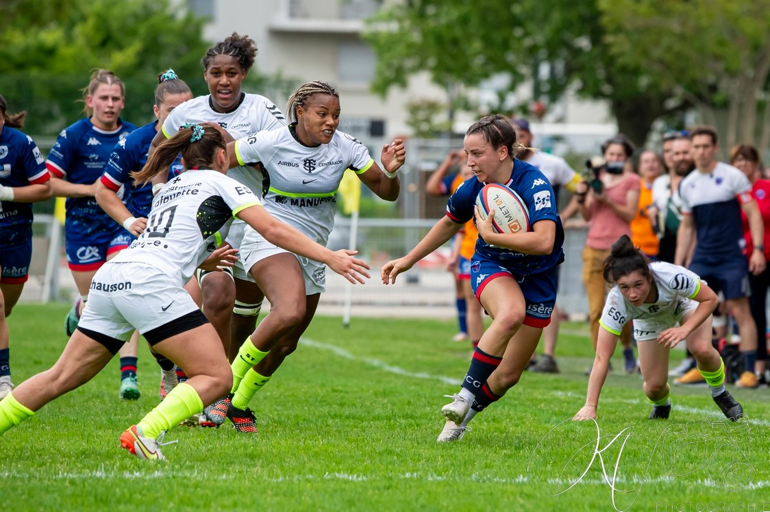  FC Grenoble Rugby - Stade Toulousain - Rugby - FFR 2024 Élite 1 F - FC Grenoble Amazones (23) vs (17) Stade Toulousain (#FFR24EL1FFCGST05) Photo by: Karine Valentin | Siuxy Sports 2024-05-12