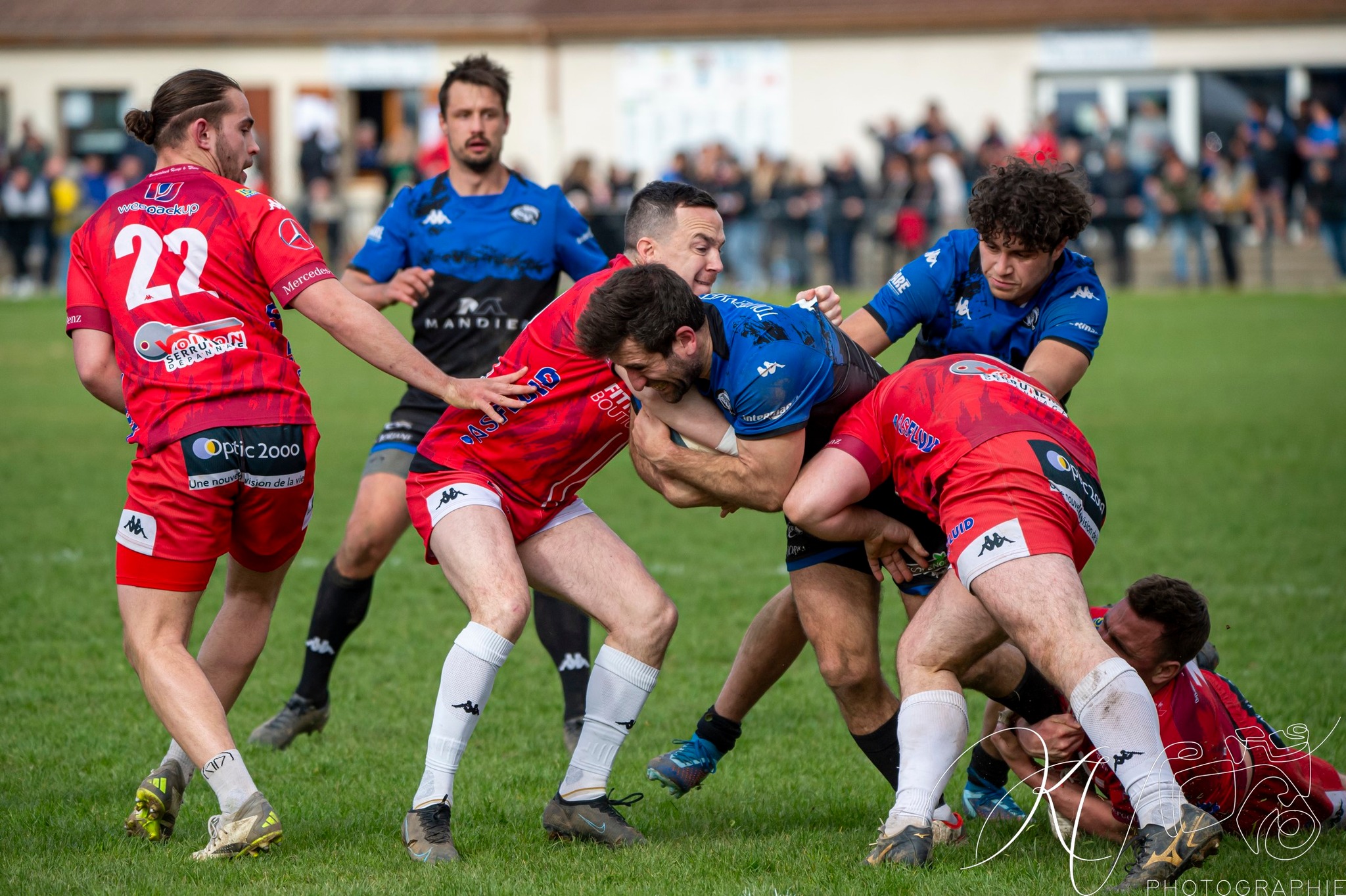  US Vinay - Stade Olympique Voironnais - Rugby - FFR 2024 Fed2 - US Vinay (27) vs (20) S.O. Voironnais (#FFR24F2USVSOV03) Photo by: Karine Valentin | Siuxy Sports 2024-03-24