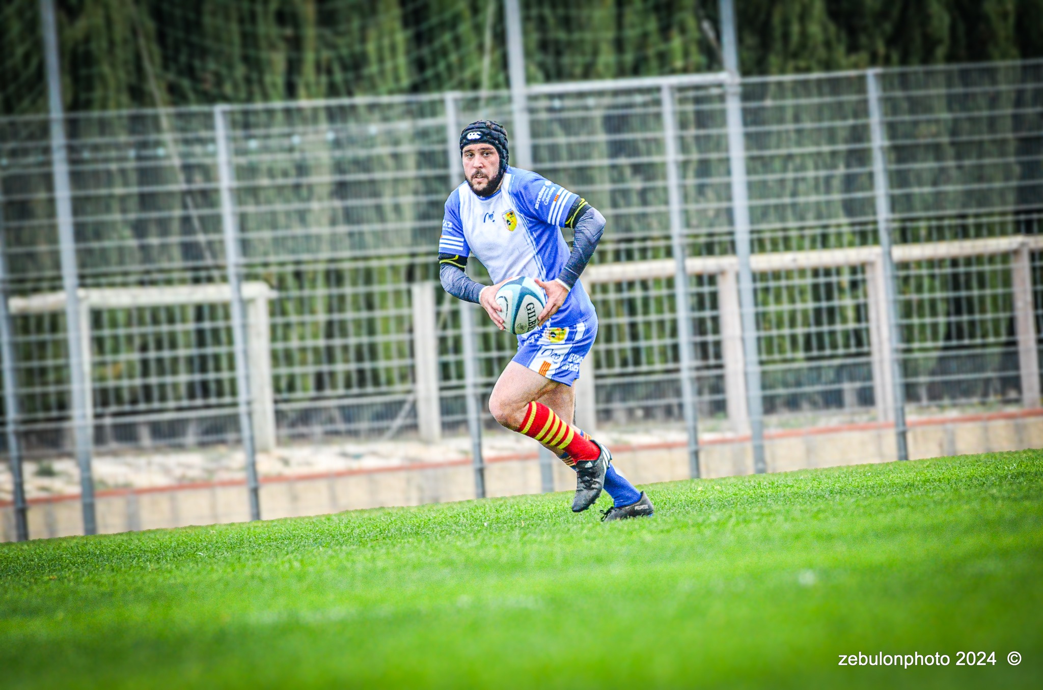  Cabestany Olympique XV - Rugby Athlétique Cerdagne Capcir - Rugby - Ligue Occitanie - Cabestany vs Cerdagne Capcir (#LO24CABRACC01) Photo by: Photo Zebulon | Siuxy Sports 2024-01-27