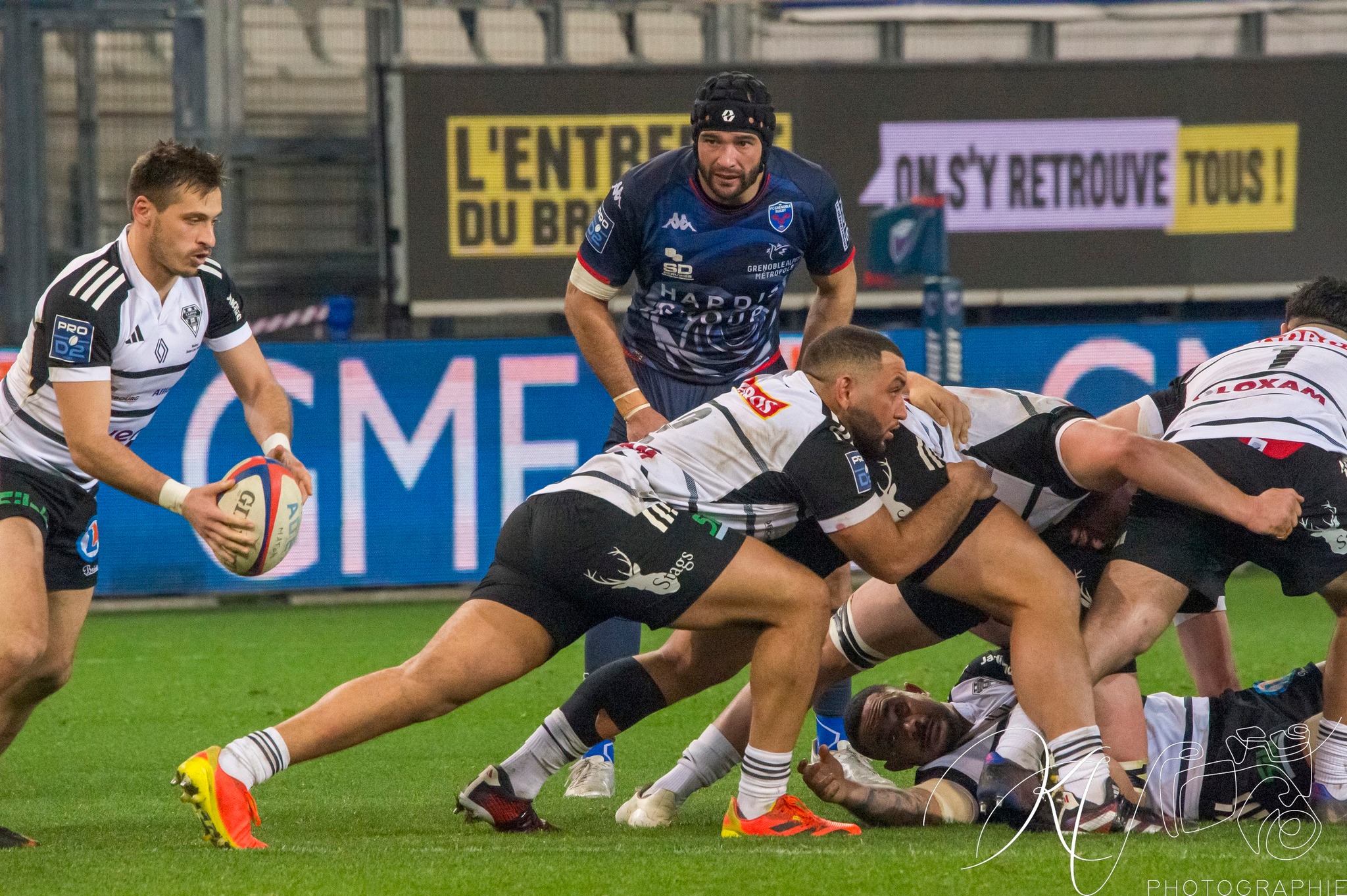 Steeve BLANC-MAPPAZ -  FC Grenoble Rugby - CA Brive - Rugby - Pro D2 - FC Grenoble (40) vs (29) CA Brive (#PD224FCGBRI02) Photo by: Karine Valentin | Siuxy Sports 2024-02-15