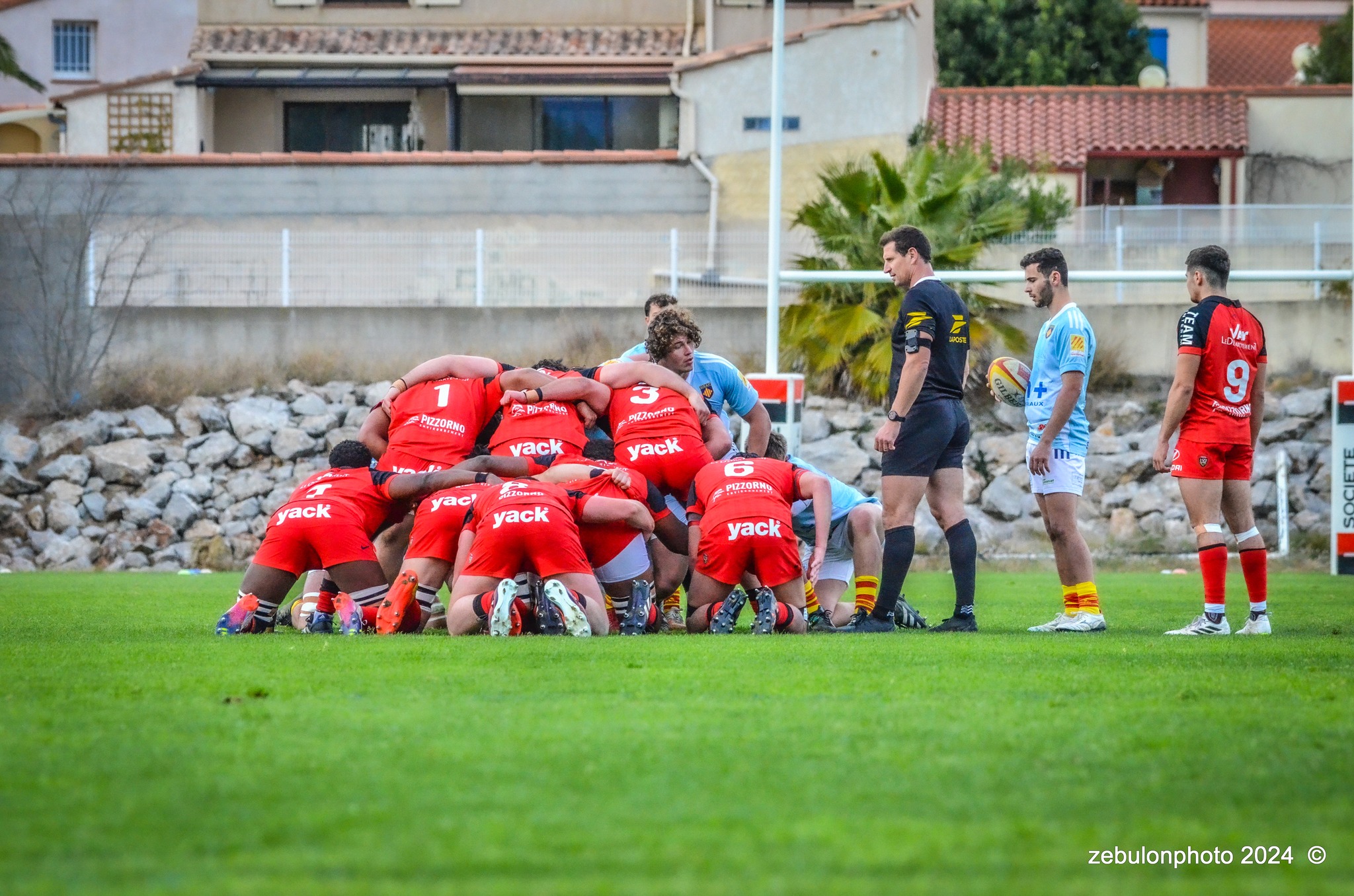  US Arlequins Perpignanais - RC Toulonnais - Rugby - Espoirs - USAP vs RCT (#ESP24USAPRCT02) Photo by: Photo Zebulon | Siuxy Sports 2024-02-10