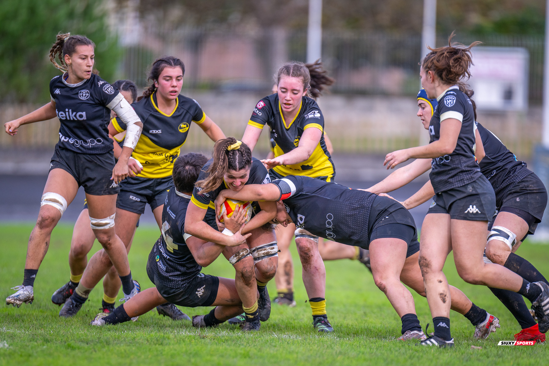  Getxo Artea Rugby Taldea - Rugby Turia - Rugby - FER 2023 - DHB F - Getxo Neskak Rt (25) vs (0) Rugby Turia (#FER23DHBGNRT12) Photo by: Fredy Monfoto | Siuxy Sports 2023-12-10