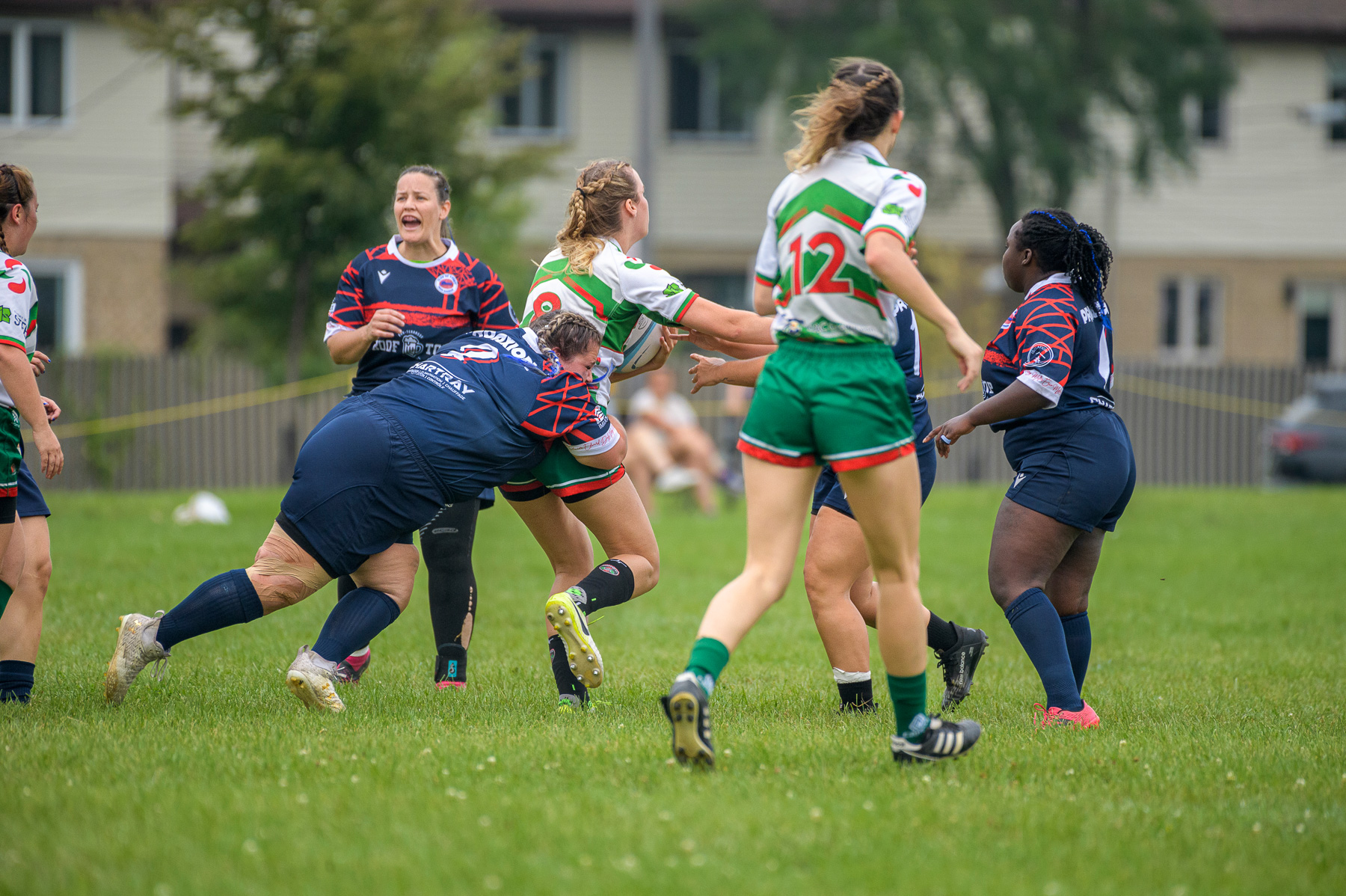  Braves de Trois-Rivières - Rugby Club de Montréal - Rugby - RQ 2024 - Finales - LPR2 F - Trois-Rivières vs RCM (#RQ24FLPR2FTRRCM) Photo by: Simon Duquette | Siuxy Sports 2024-08-17