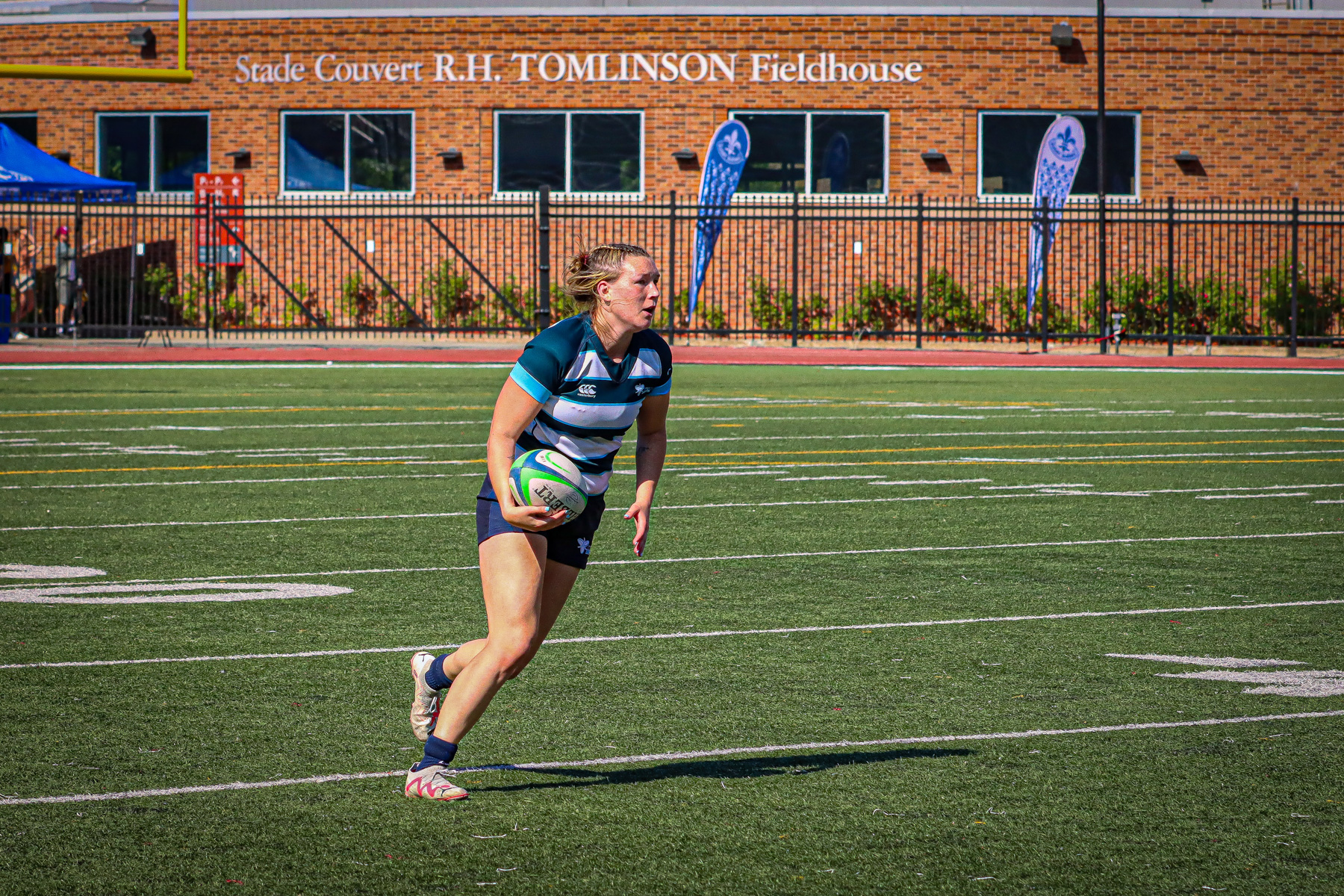  Équipe féminine - Rugby Québec - Ontario Blues (w) - Rugby - QORC-CROQ 2024 - FINALS - QUÉBEC EST (37) VS (13) ONTARIO EST - 1ST POSITION - Reel Mayarts (#QORC24QCEONE16) Photo by: Photo Mayarts | Siuxy Sports 2024-06-01
