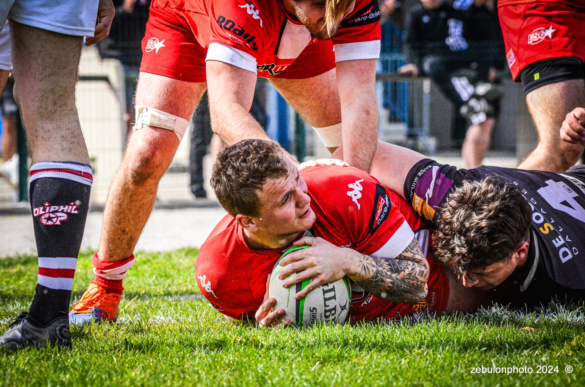  Étoile Sportive Catalane - Football Club Villefranchois - Lauragais - Rugby - FFR -  Fed 2 2024 - Etoile Sportive Catalane vs FC Villefranchois (#FFR24F2ESCFCV03) Photo by: Photo Zebulon | Siuxy Sports 2024-03-23