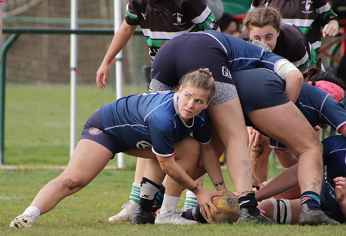  La Única Rugby Taldea - Bera Bera Rugby Taldea - Rugby - FER 2024 - Sr Fem - La Unica RT (12) vs (12) Bera Bera RT - Neskak (#FER24UNIBER03) Photo by:  | Siuxy Sports 2024-03-16