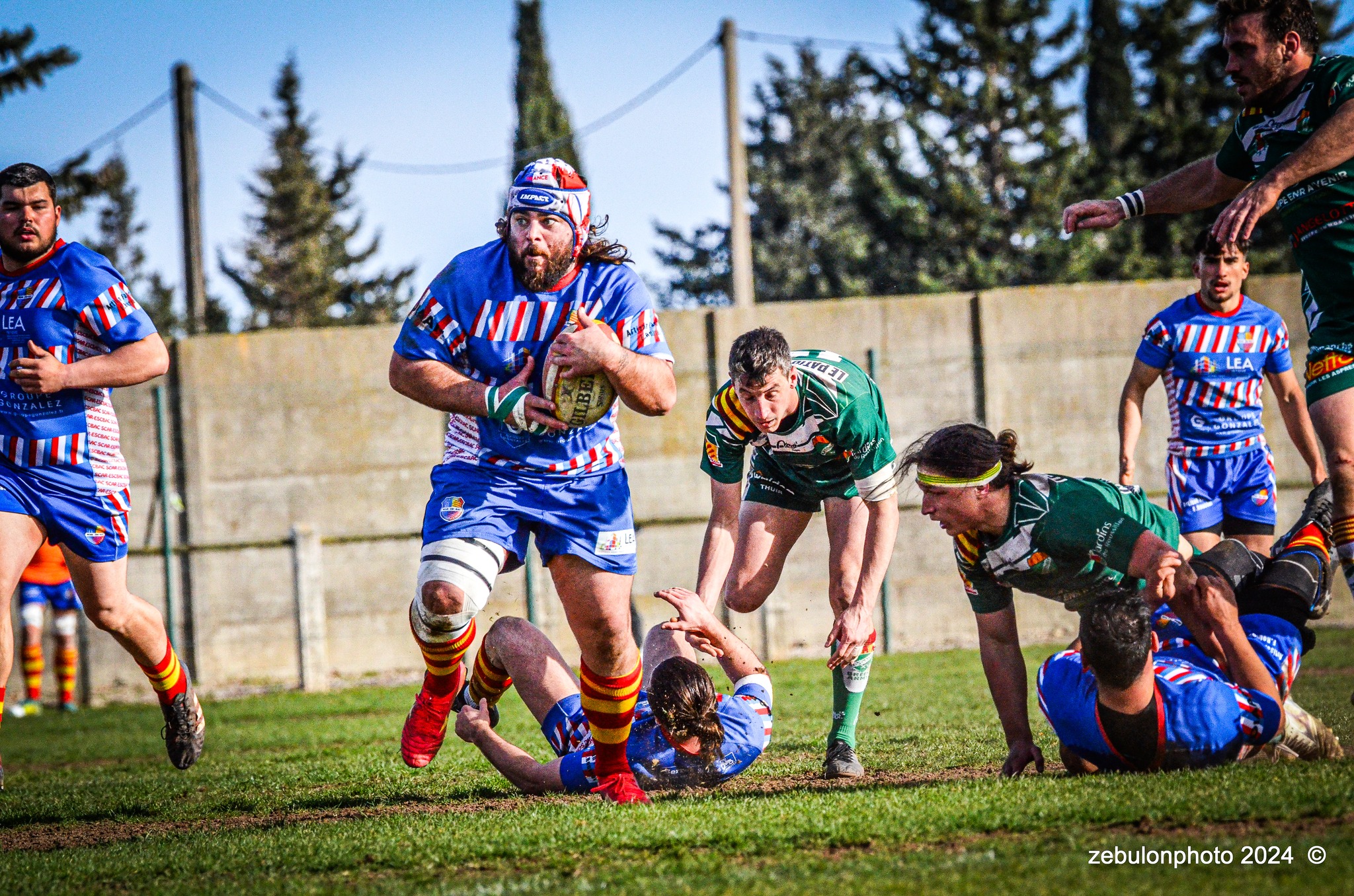  SCAR ESC-BAC - US Thuirinoise - Rugby - Fed3 2024 - SCAR ESC-BAC vs US Thuirinoise - P   (#F324SEBUSTP03) Photo by: Photo Zebulon | Siuxy Sports 2024-03-09